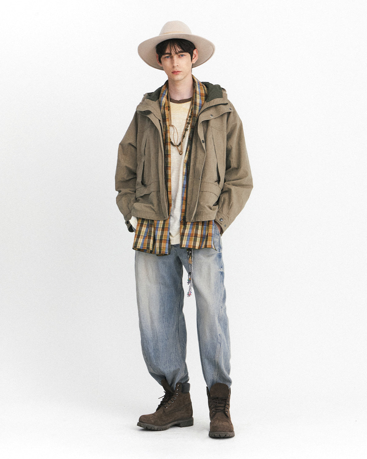Eastlogue - Traveler Shield Parka (Sand) product image 4 | TRAB K-Fashion Australia