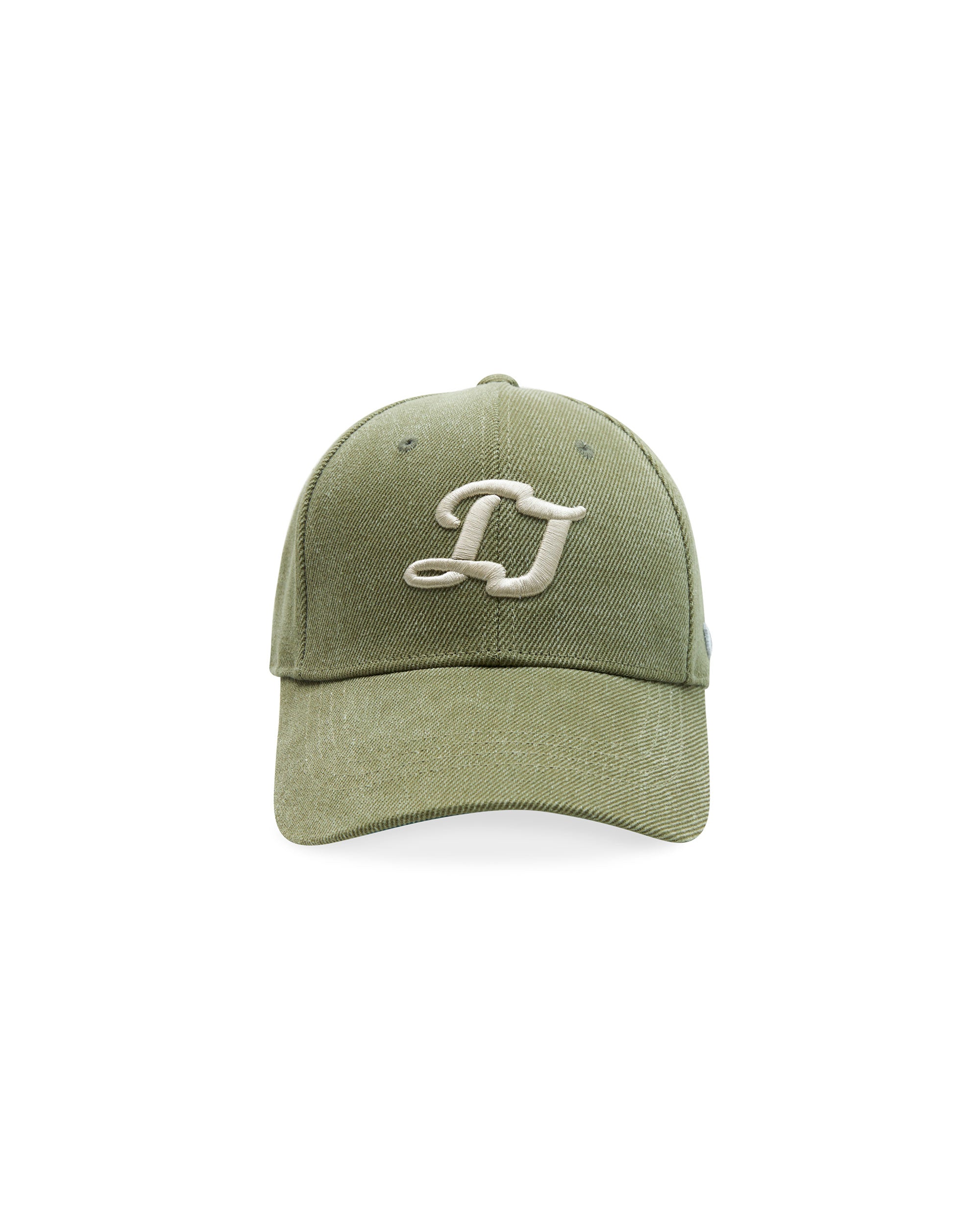 Ader Error - Cursive trs cap (Khaki) product image 1 | TRAB K-Fashion Australia