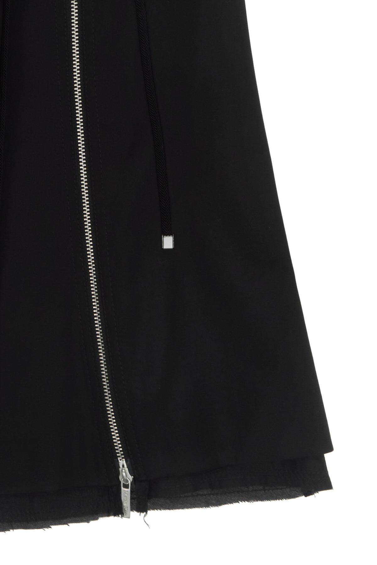 Matin Kim - String Point Layered Pleats Skirt (Black) product image 4 | TRAB K-Fashion Australia