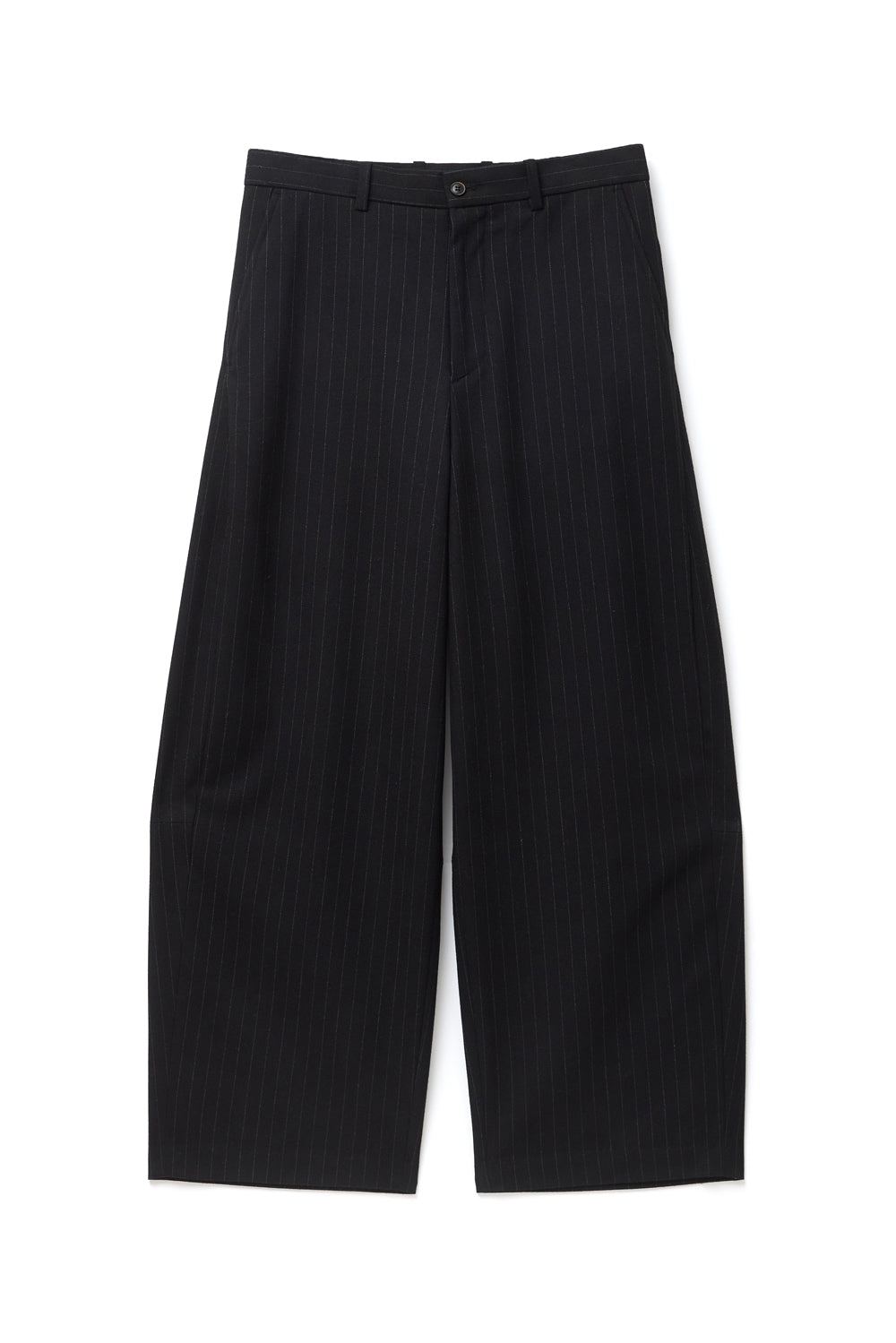 Hatchingroom - Wide Curve Trousers Stripe (Black) product image 1 | TRAB K-Fashion Australia