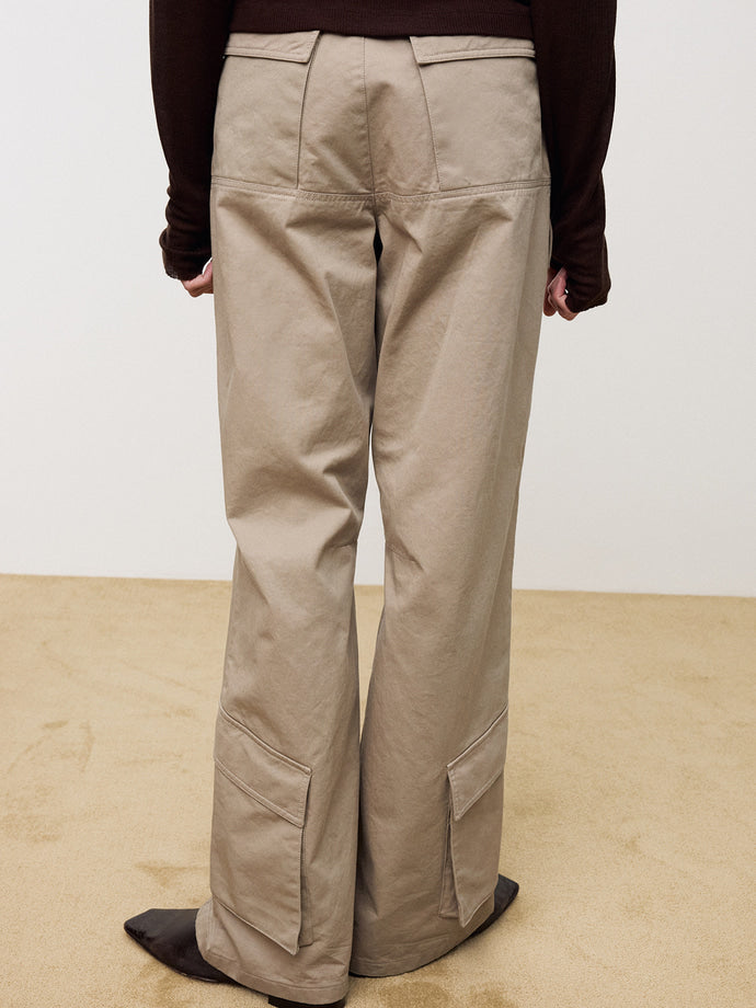 Tonywack - Garment Washed Utility Cargo Pants (Begie) product image 6 | TRAB K-Fashion Australia