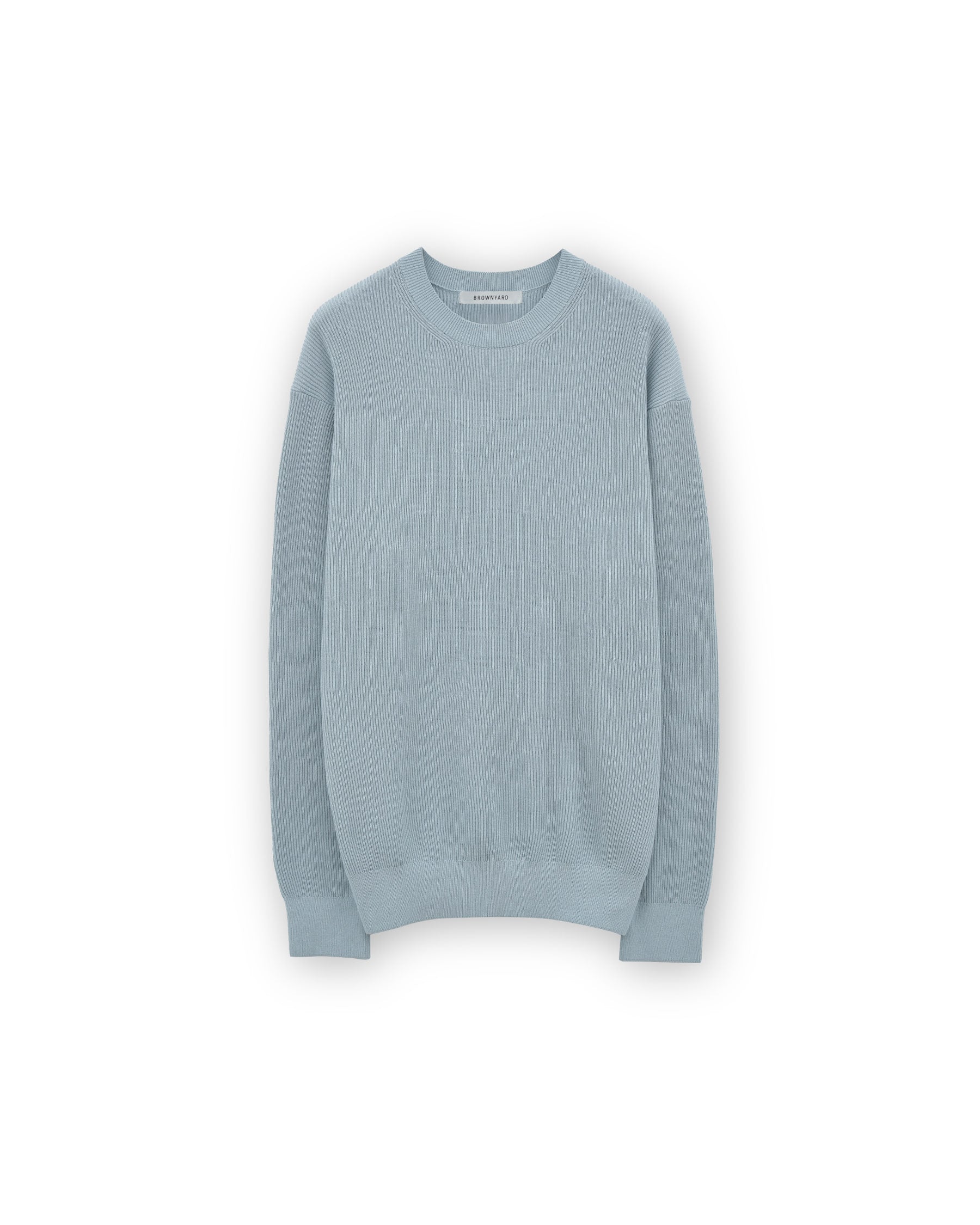 Brownyard - High Density Crewneck Knit (Blue Grey) product image 3 | TRAB K-Fashion Australia