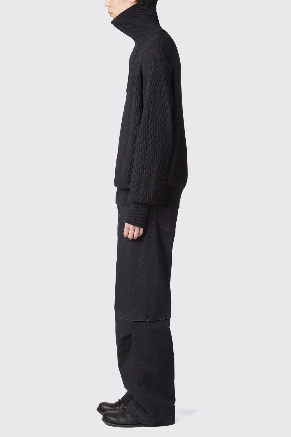 Hatchingroom - Vase Neck Knit (Black) product image 14 | TRAB K-Fashion Australia
