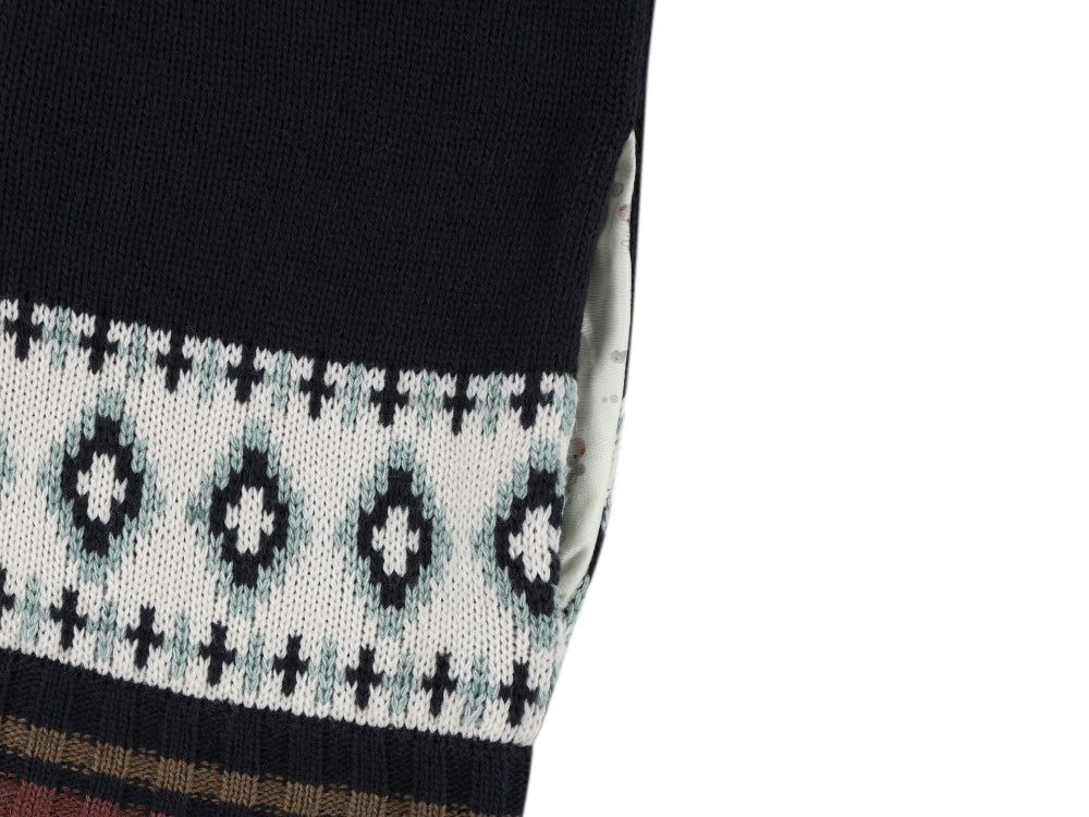 Coyseio - Mossy Cowichan Knit Jacket (Navy) product image 18 | TRAB K-Fashion Australia