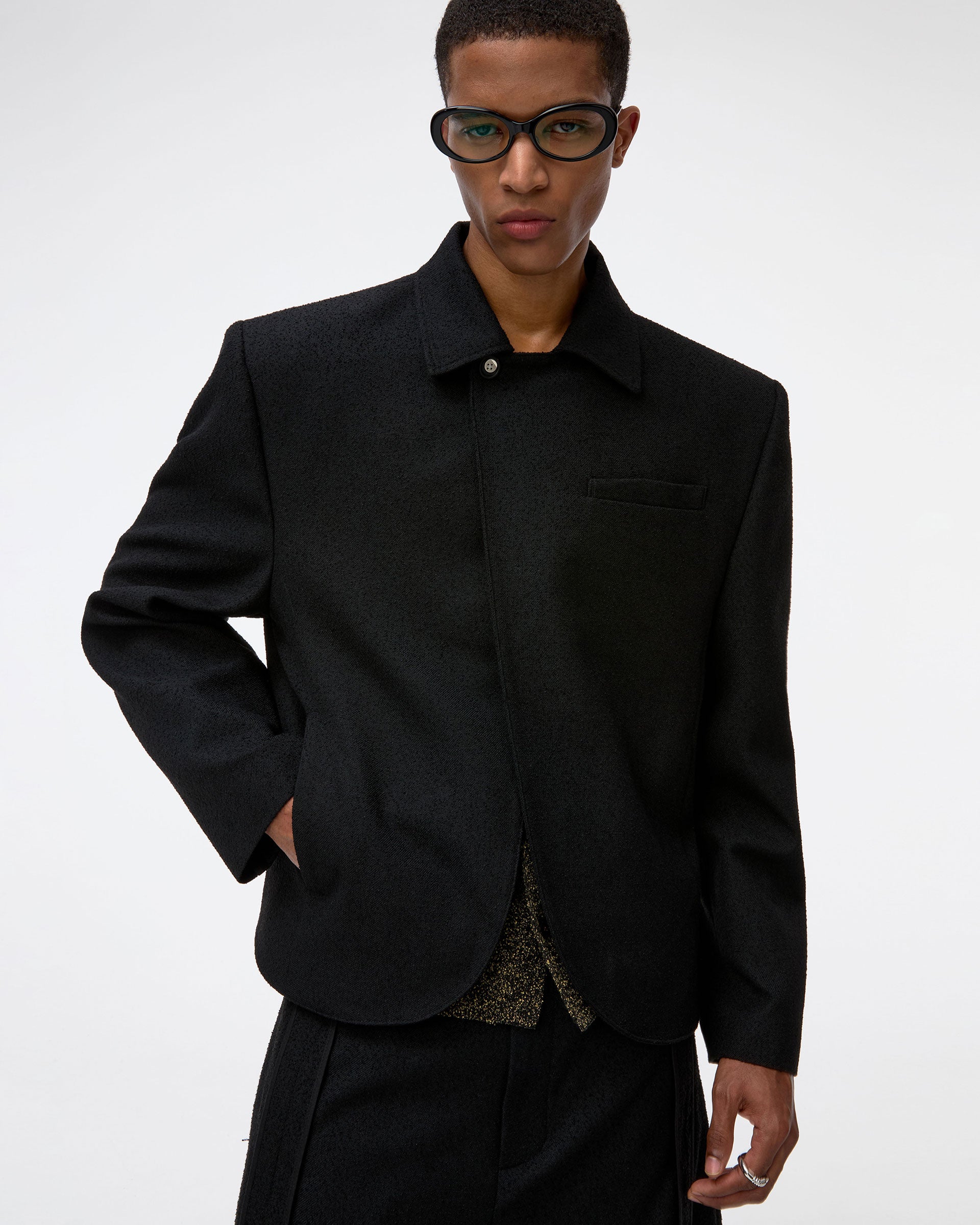 Ader Error - Vasto Blazer Product. 2 (Noir) product image 5 | TRAB K-Fashion Australia