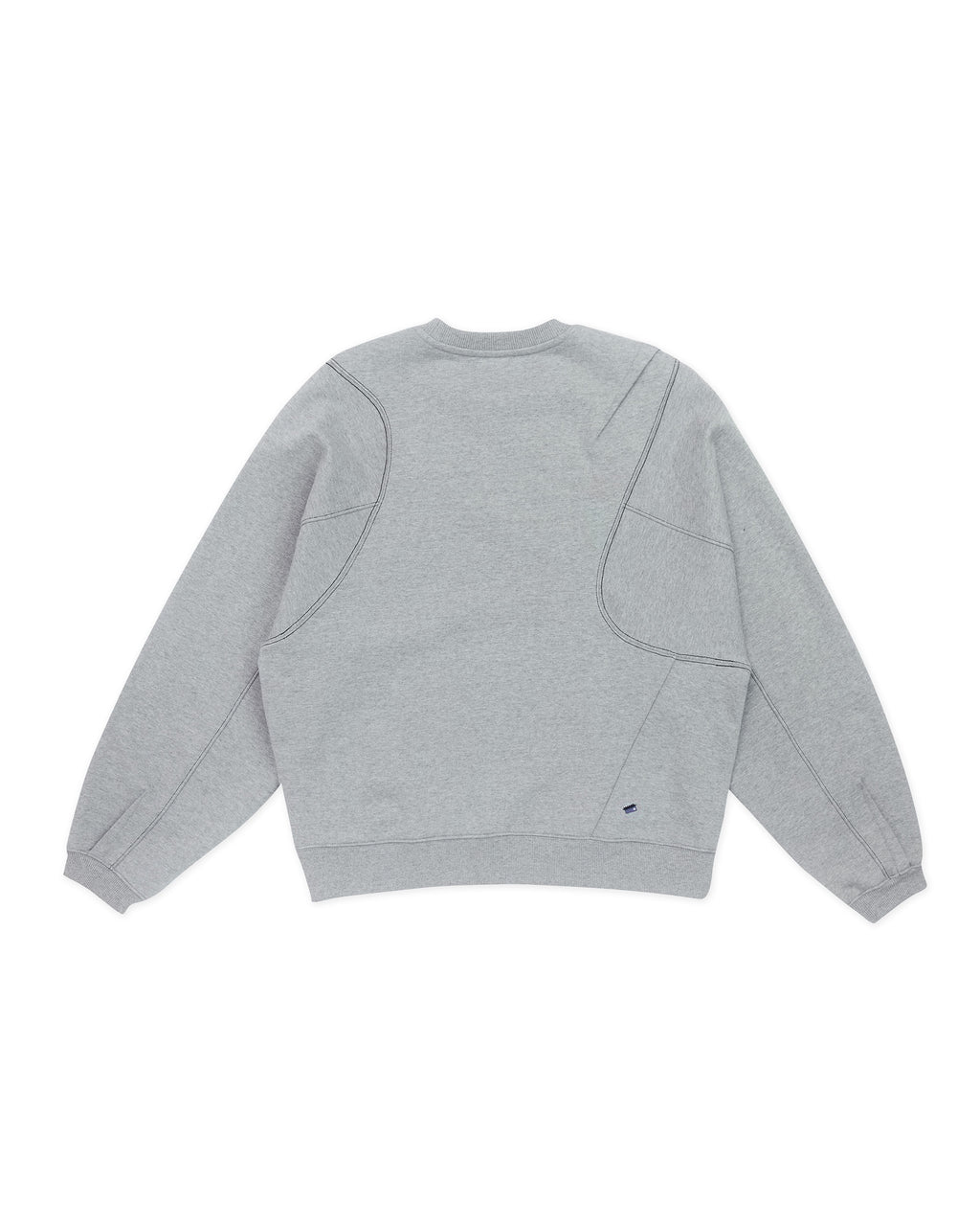 Ader Error - A-peec logo sweatshirt (Gray) product image 12 | TRAB K-Fashion Australia