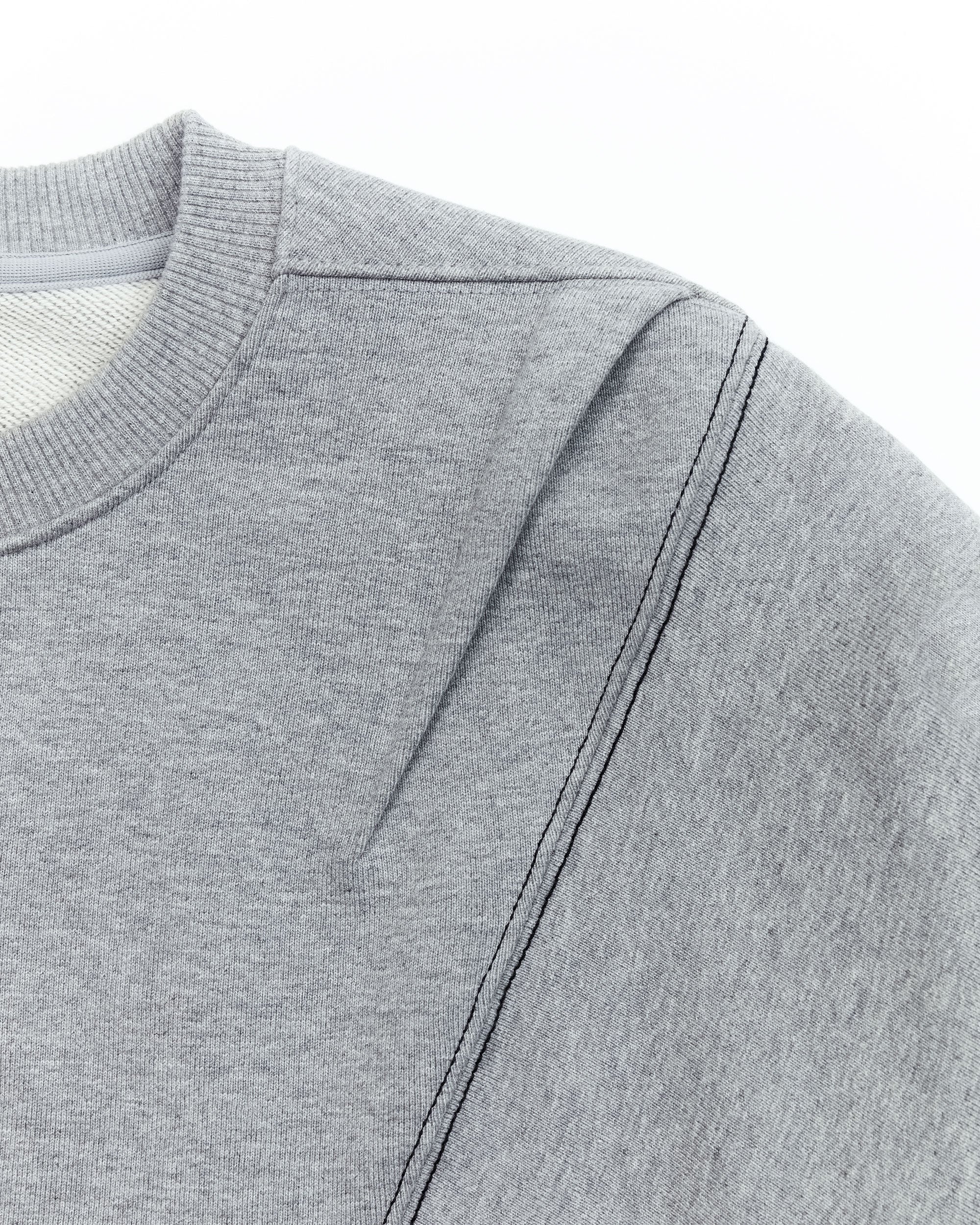 Ader Error - A-peec logo sweatshirt (Gray) product image 8 | TRAB K-Fashion Australia