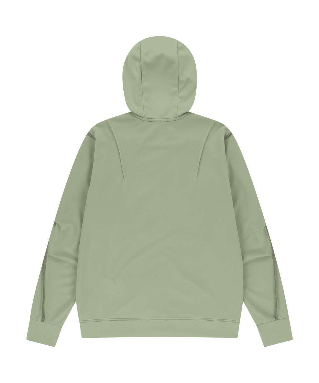 San San Gear - Overlock Mesh Zip-Up (Light Green) product image 5 | TRAB K-Fashion Australia