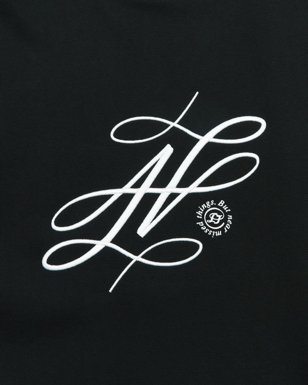 Ader Error - Dancy logo sweatshirt (Noir) product image 2 | TRAB K-Fashion Australia