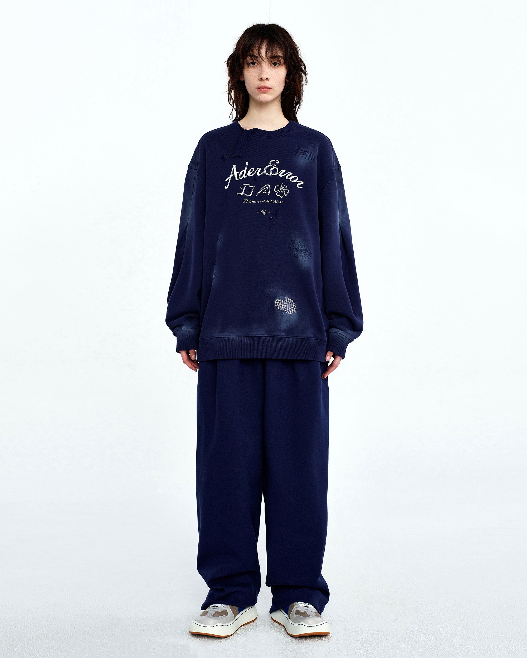 Ader Error - Sollec sweatshirt (Navy) product image 3 | TRAB K-Fashion Australia
