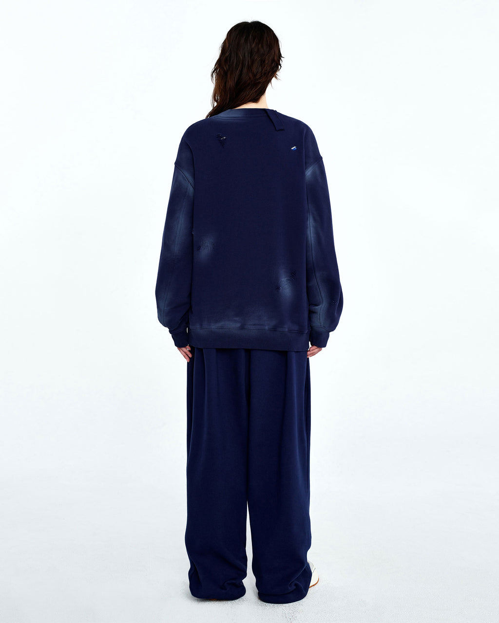 Ader Error - Sollec sweatshirt (Navy) product image 5 | TRAB K-Fashion Australia