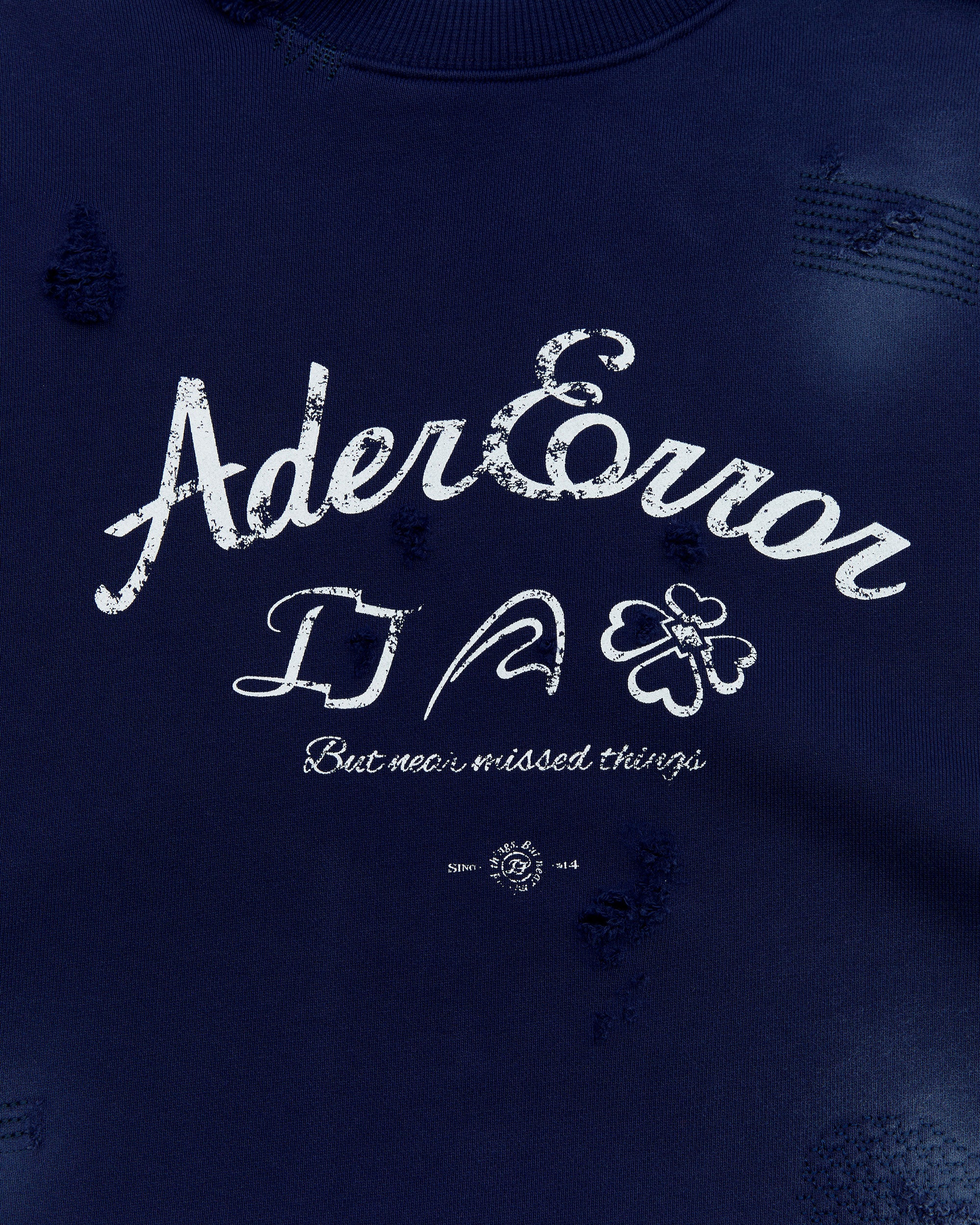 Ader Error - Sollec sweatshirt (Navy) product image 7 | TRAB K-Fashion Australia