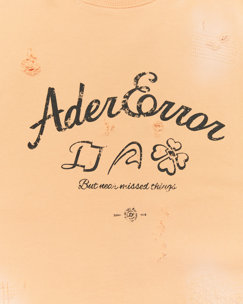 Ader Error - Sollec sweatshirt (Salmon) product image 7 | TRAB K-Fashion Australia