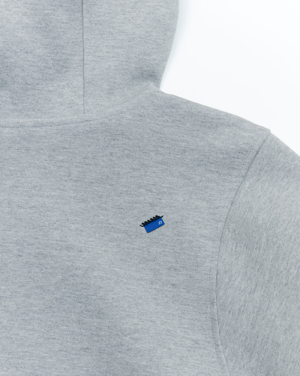 Ader Error - Dancy logo hoodie zip-up (Gray) product image 10 | TRAB K-Fashion Australia