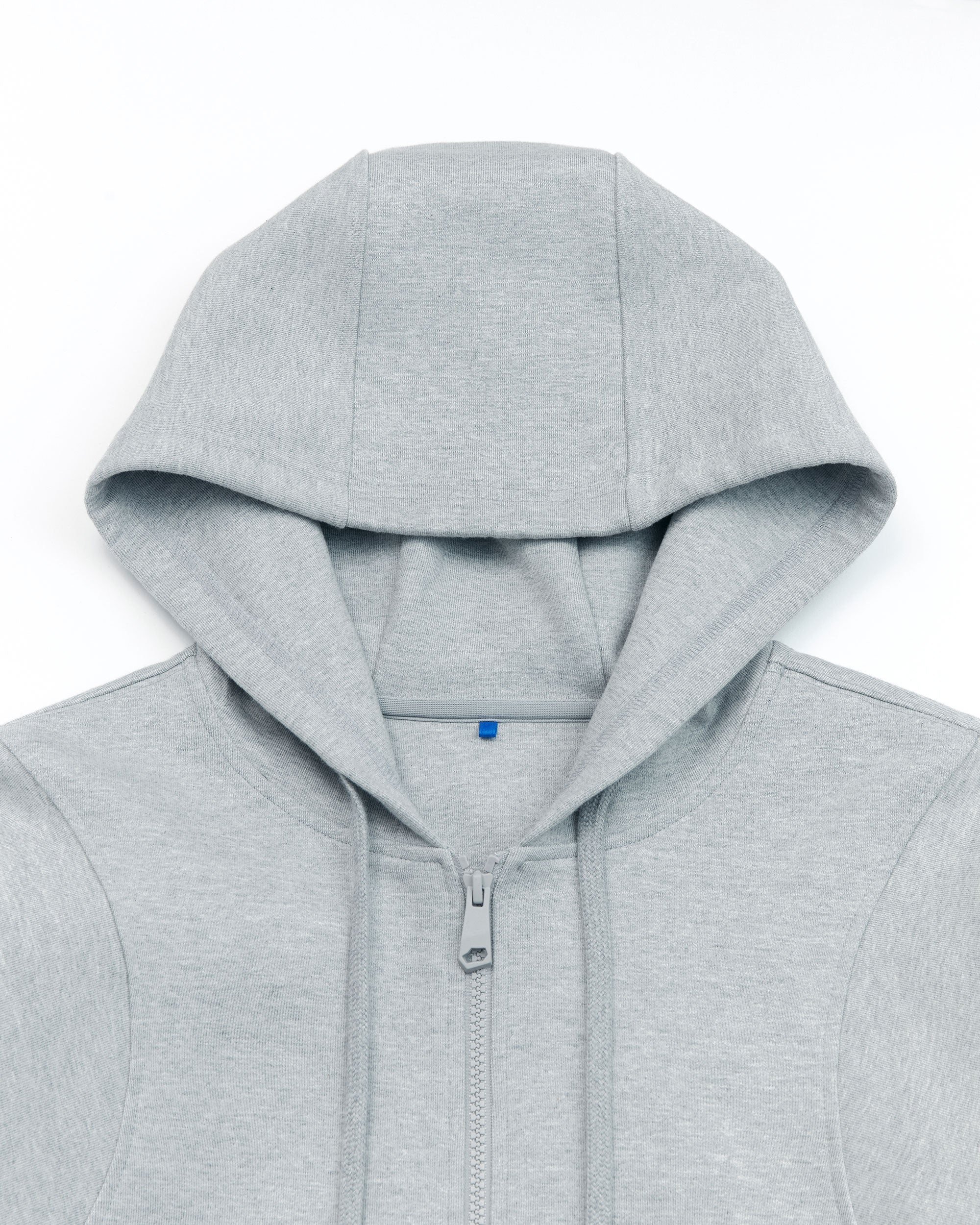 Ader Error - Dancy logo hoodie zip-up (Gray) product image 6 | TRAB K-Fashion Australia