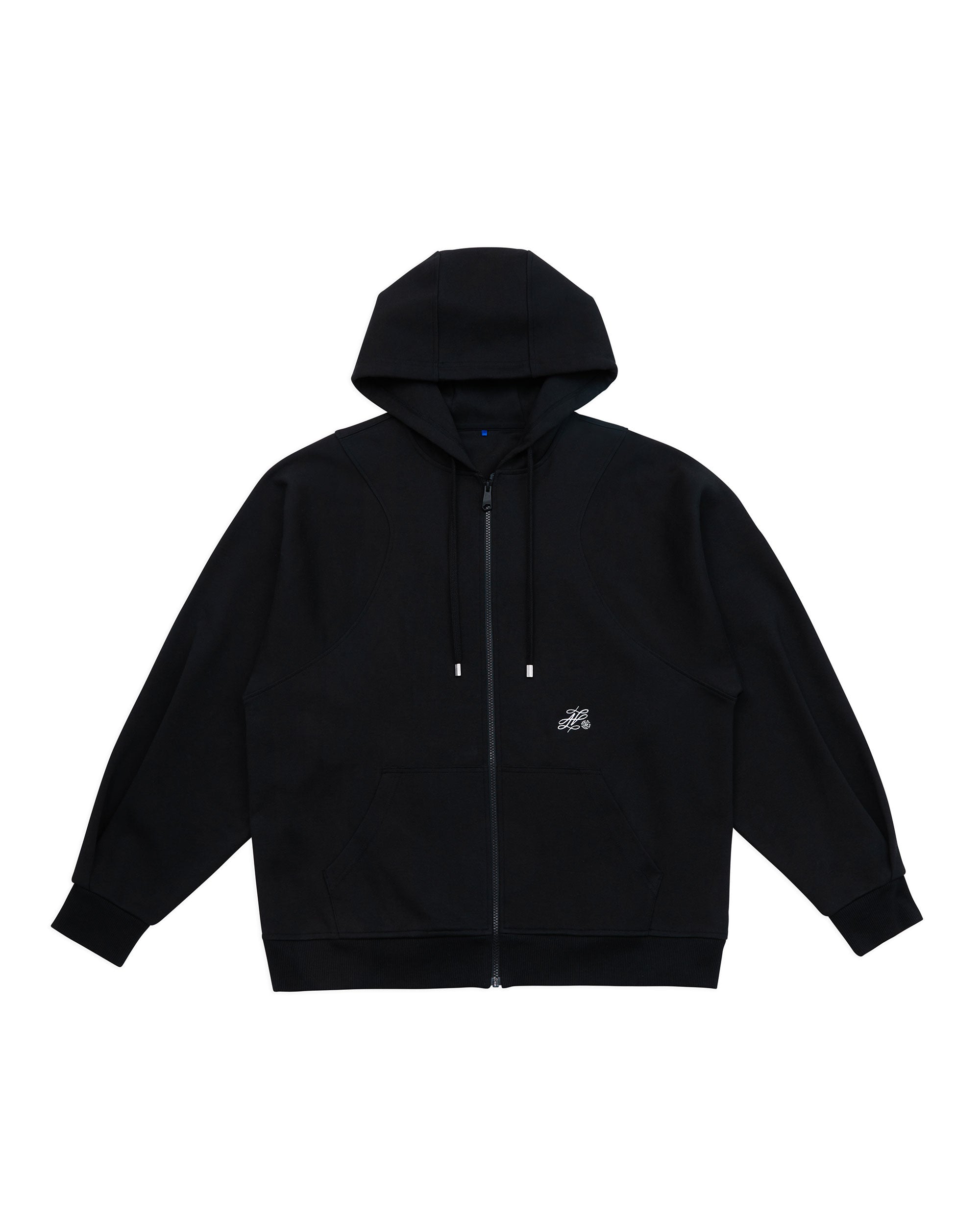 Ader Error - Dancy logo hoodie zip-up (Noir) product image 9 | TRAB K-Fashion Australia