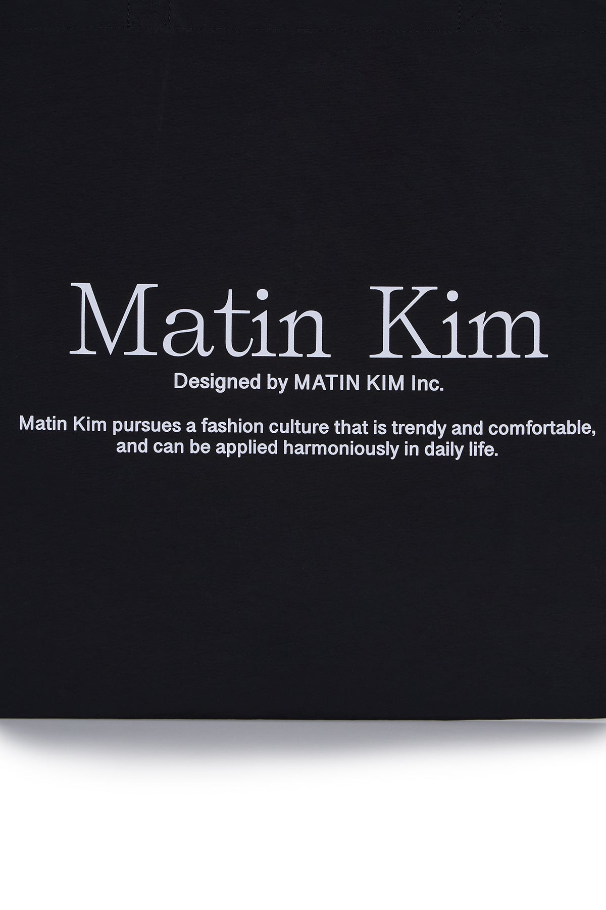 Matin Kim - Matin Palette Ecobag (Black) product image 3 | TRAB K-Fashion Australia