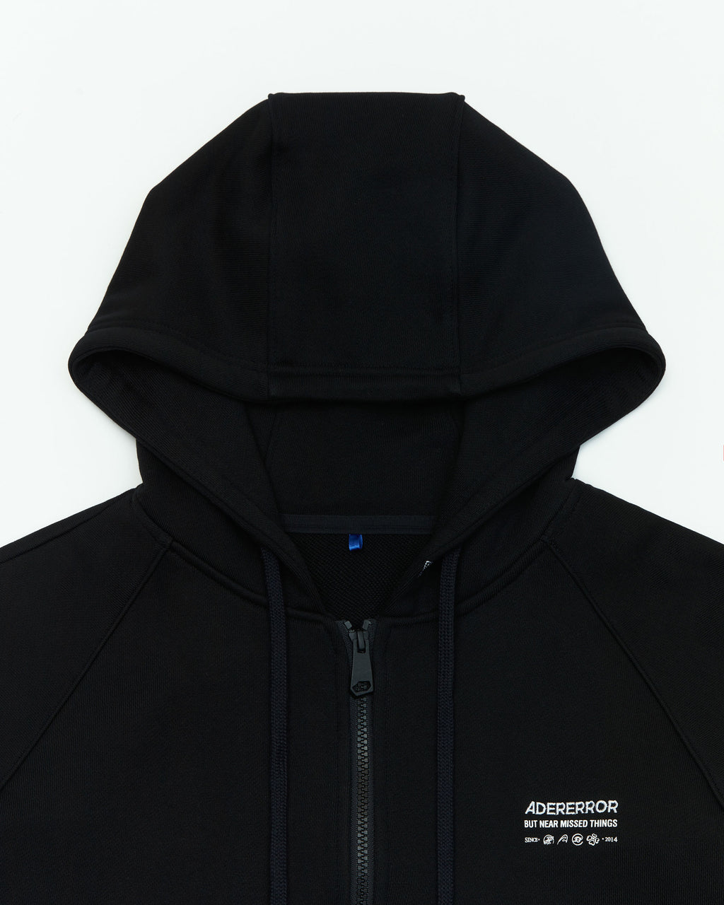 Ader Error - Standic logo hoodie zip-up (Noir) product image 6 | TRAB K-Fashion Australia