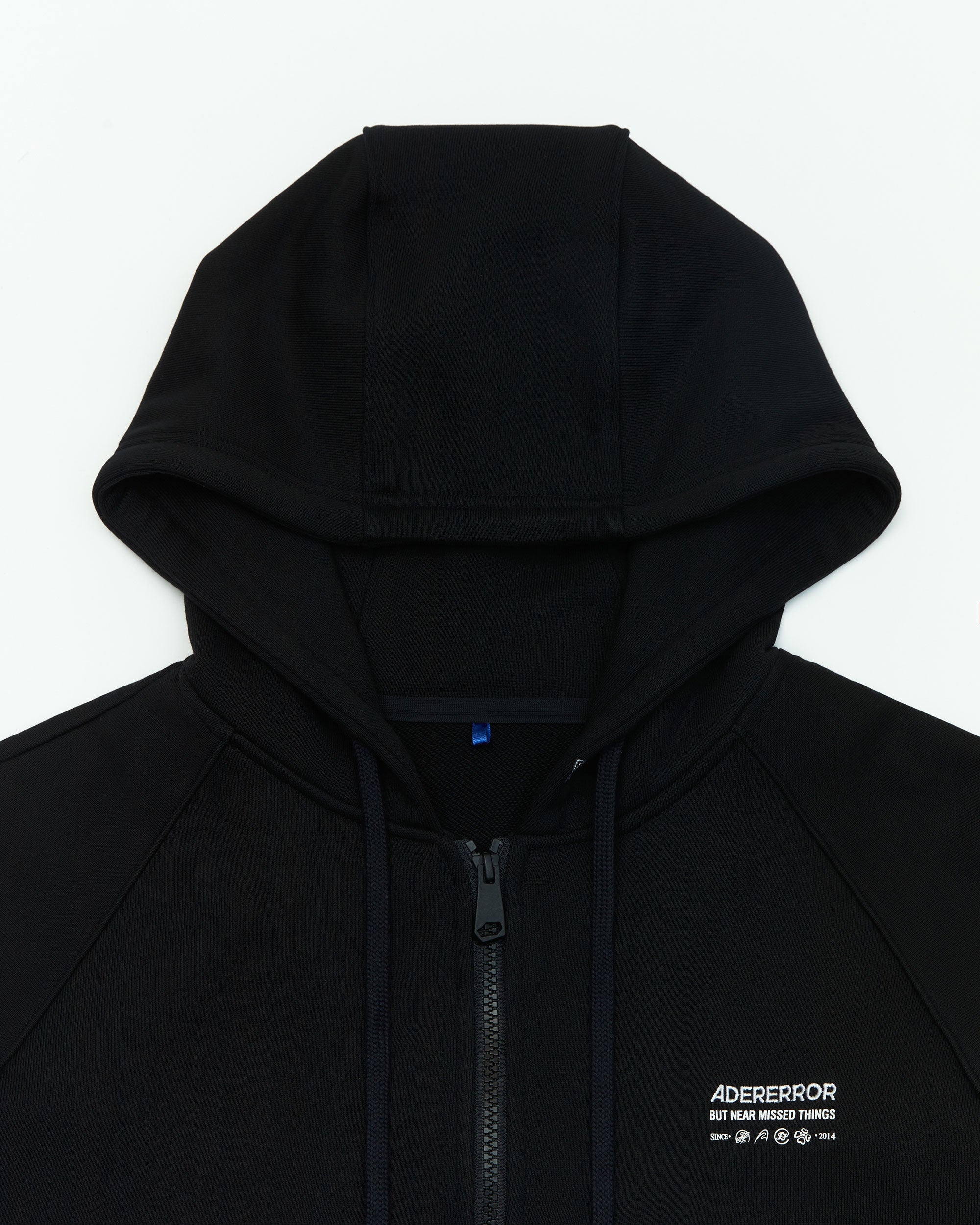 Ader Error - Standic logo hoodie zip-up (Noir) product image 6 | TRAB K-Fashion Australia