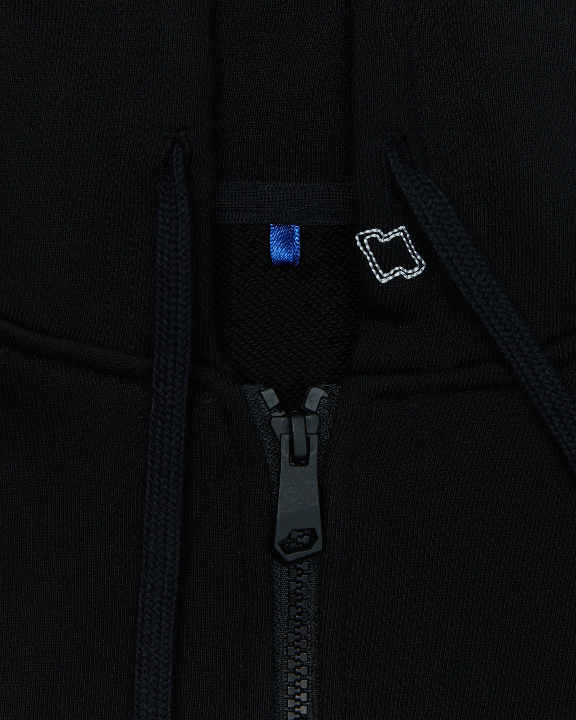 Ader Error - Standic logo hoodie zip-up (Noir) product image 8 | TRAB K-Fashion Australia