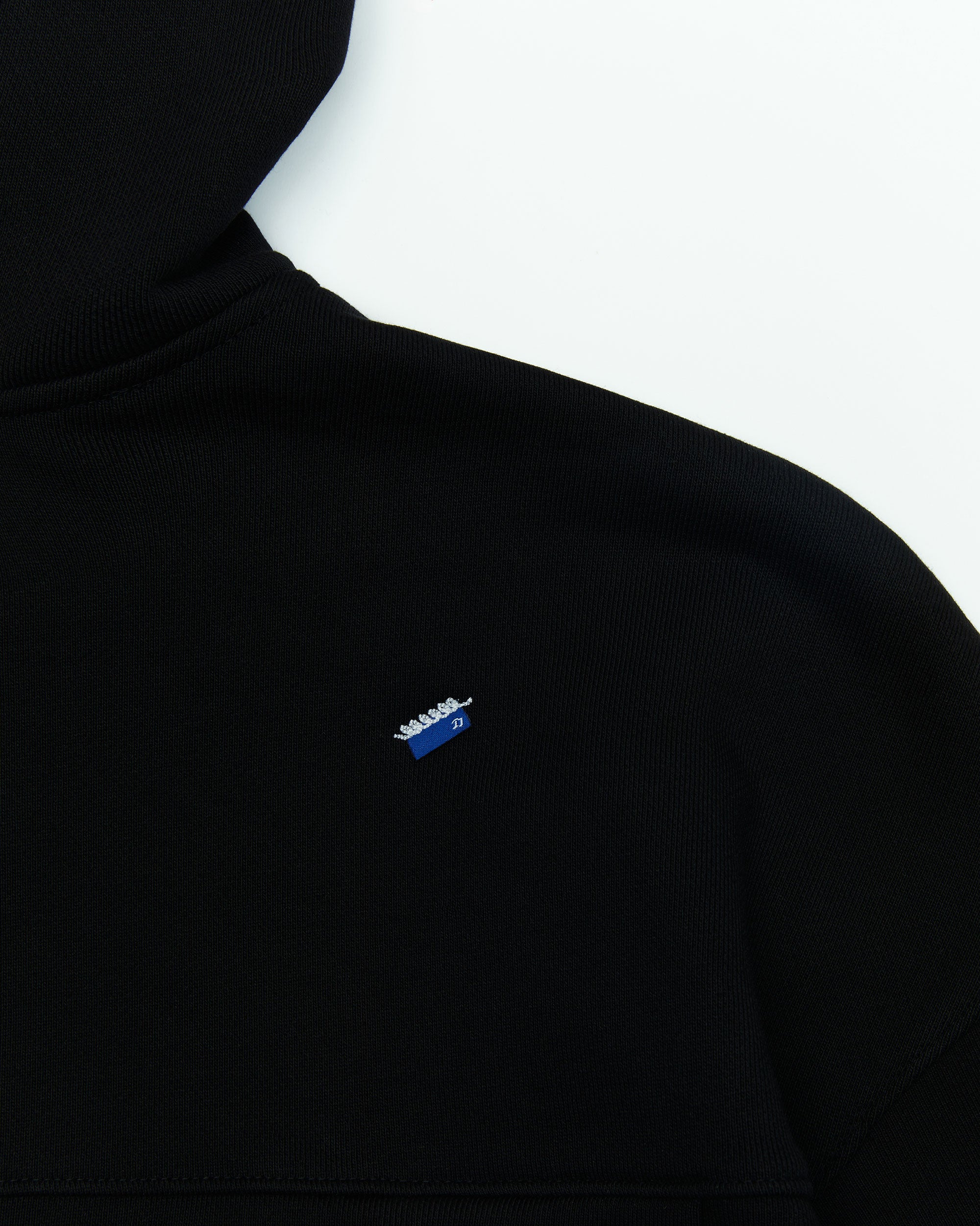 Ader Error - Standic logo hoodie zip-up (Noir) product image 9 | TRAB K-Fashion Australia
