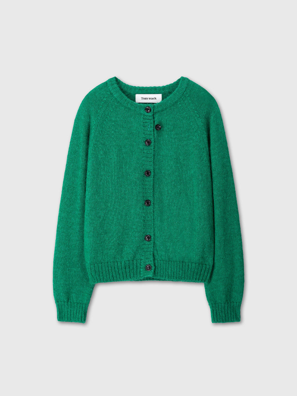 Tonywack - Mohair Blend Raglan Cardigan (Green) product image 9 | TRAB K-Fashion Australia