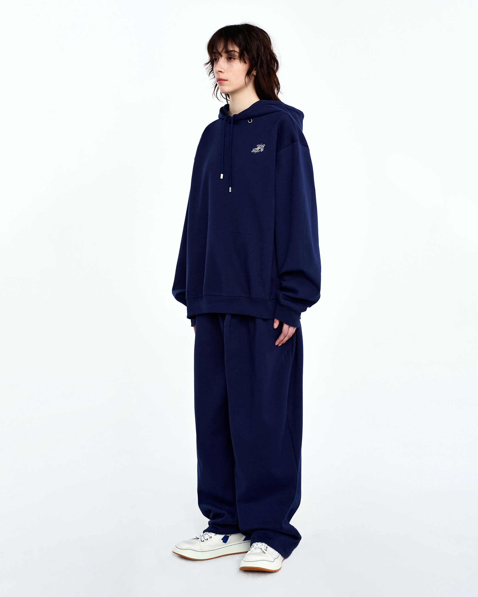 Ader Error - Dancy logo hoodie (Navy) product image 4 | TRAB K-Fashion Australia