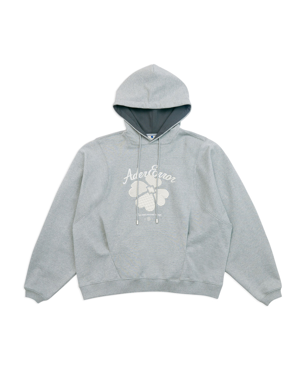 Ader Error - Tever logo hoodie (Gray) product image 6 | TRAB K-Fashion Australia