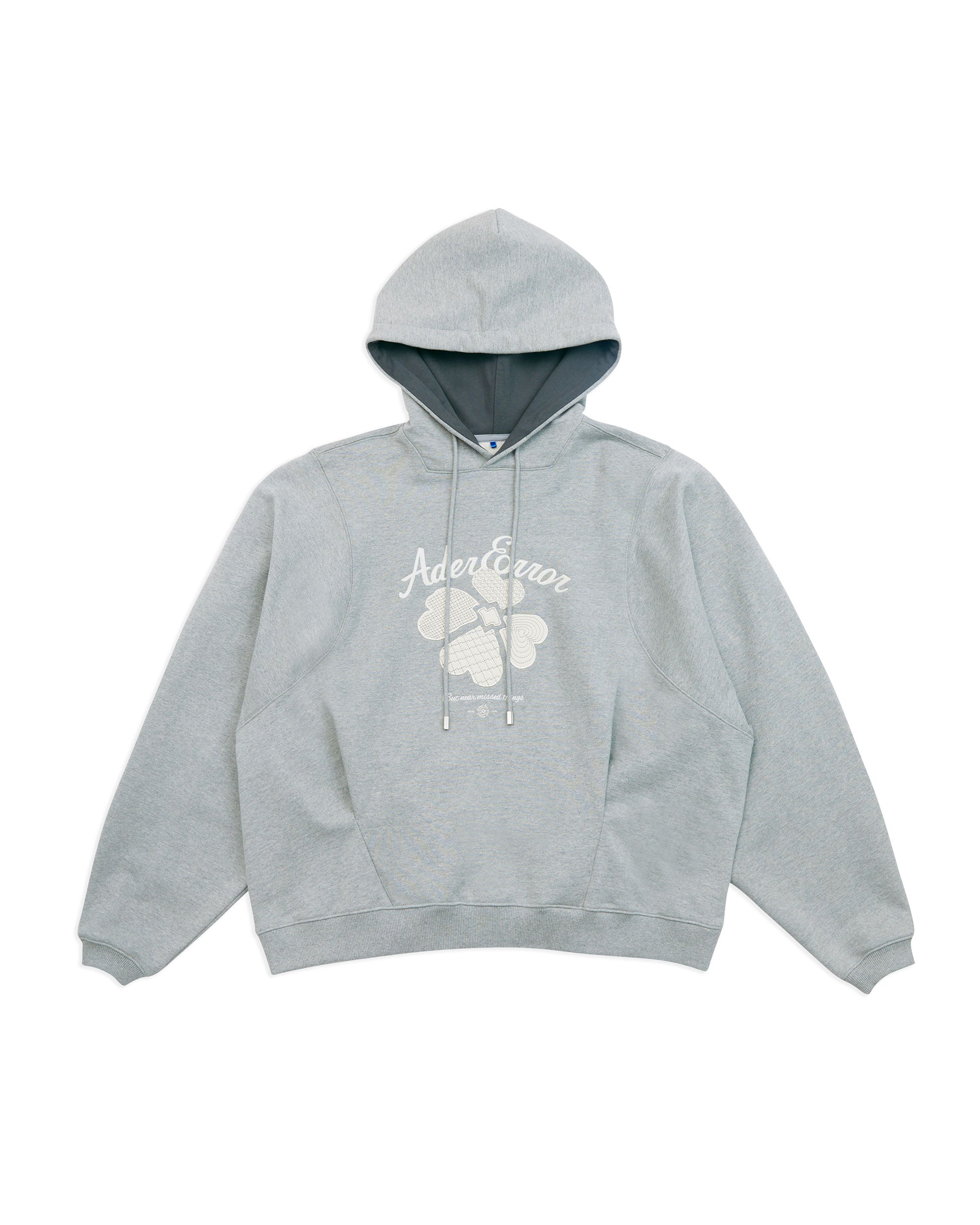 Ader Error - Tever logo hoodie (Gray) product image 6 | TRAB K-Fashion Australia