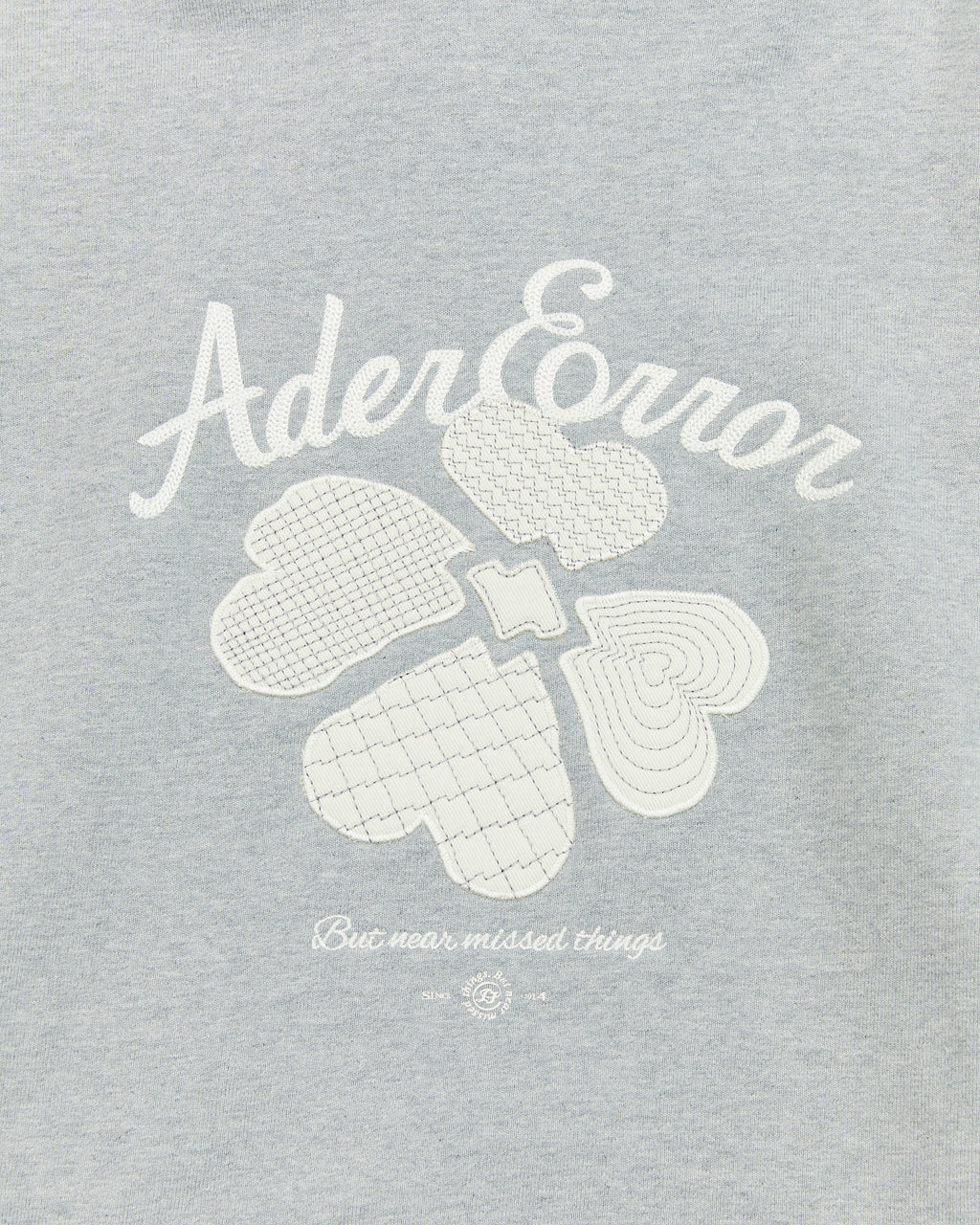 Ader Error - Tever logo hoodie (Gray) product image 3 | TRAB K-Fashion Australia
