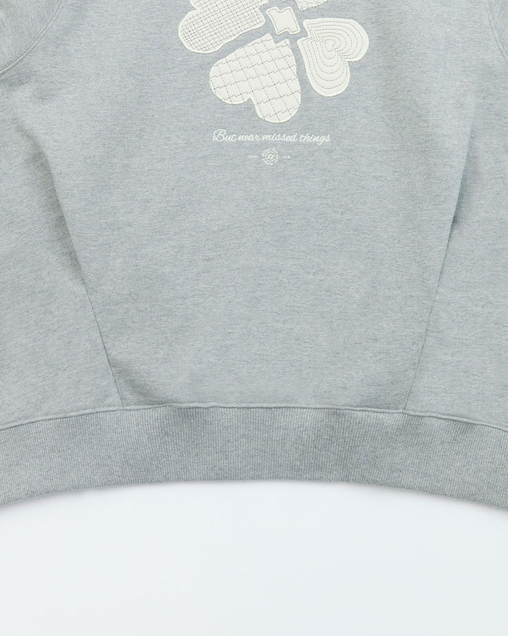 Ader Error - Tever logo hoodie (Gray) product image 4 | TRAB K-Fashion Australia