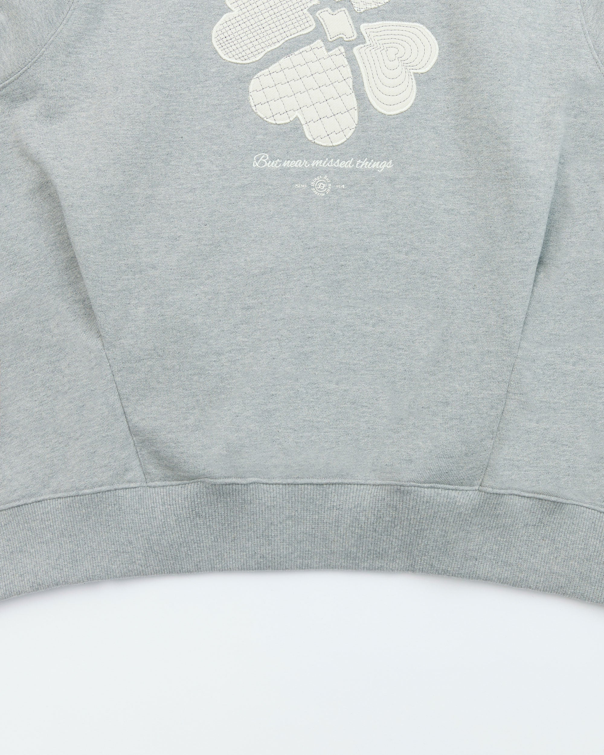 Ader Error - Tever logo hoodie (Gray) product image 4 | TRAB K-Fashion Australia