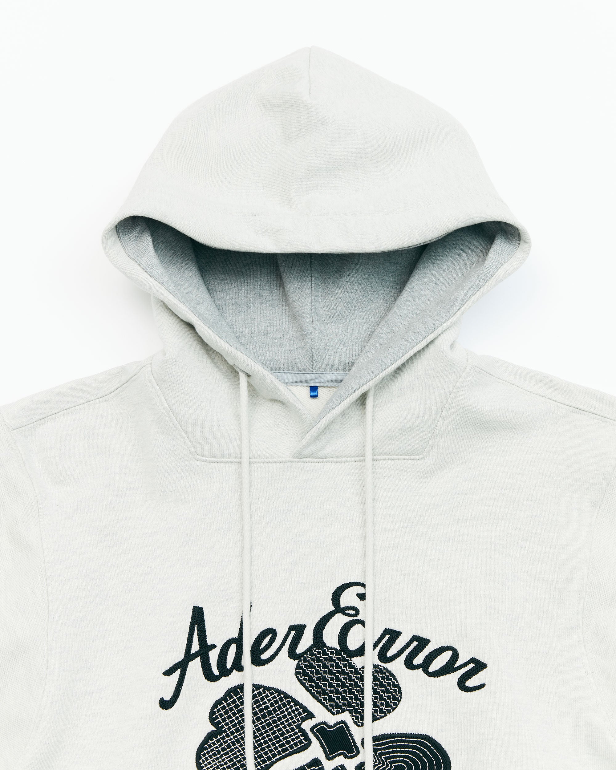 Ader Error - Tever logo hoodie (Oatmeal) product image 2 | TRAB K-Fashion Australia