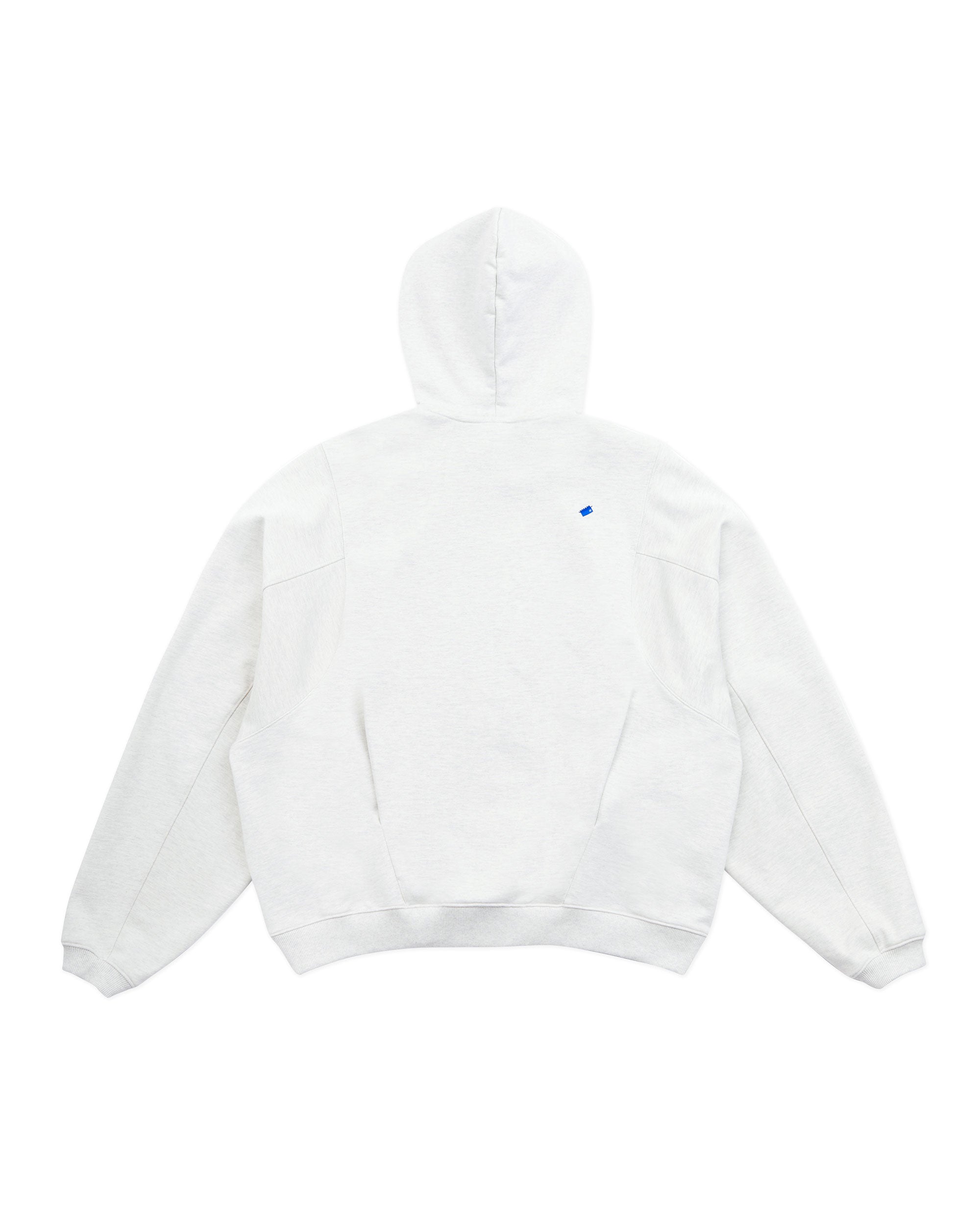 Ader Error - Tever logo hoodie (Oatmeal) product image 7 | TRAB K-Fashion Australia