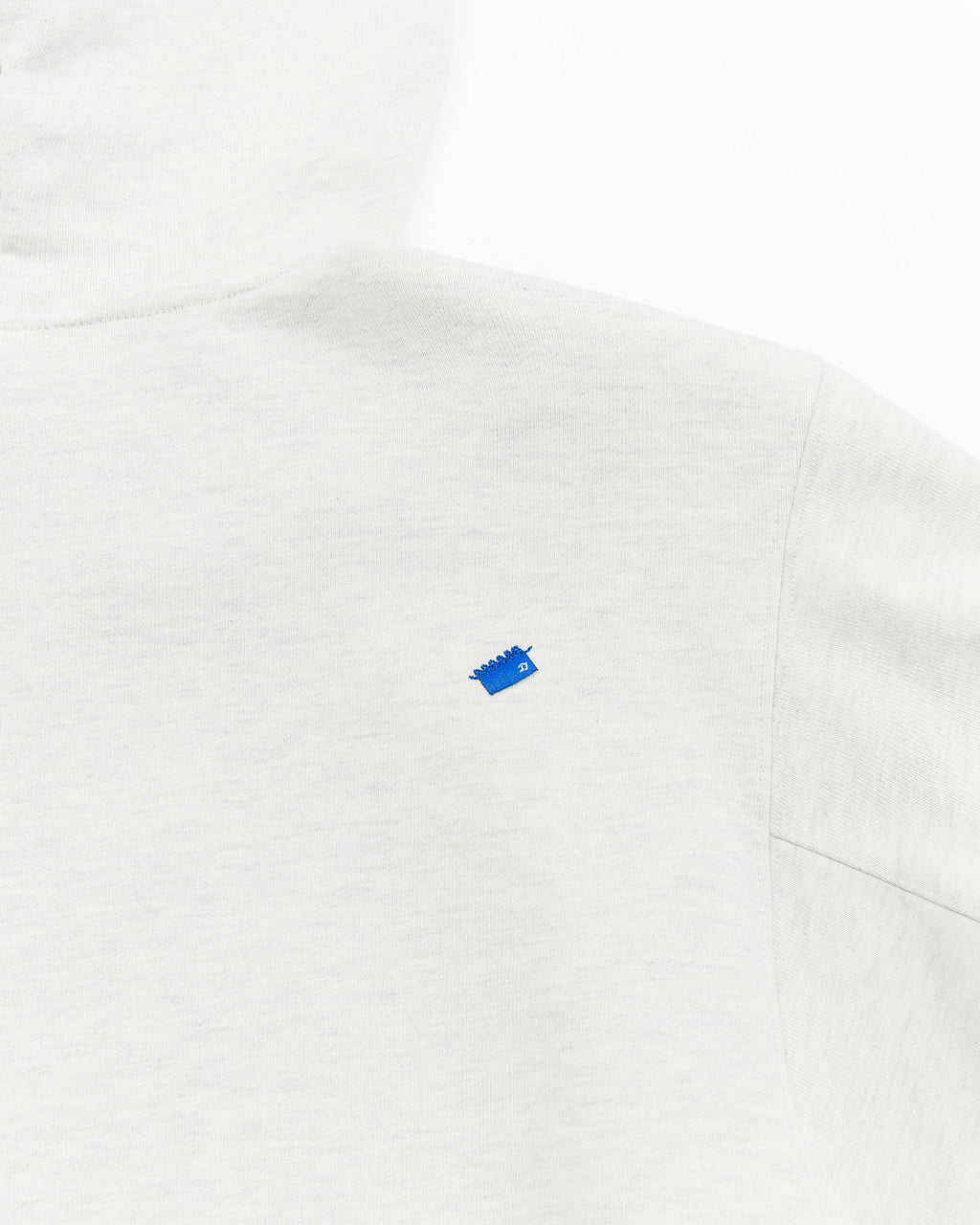 Ader Error - Tever logo hoodie (Oatmeal) product image 5 | TRAB K-Fashion Australia