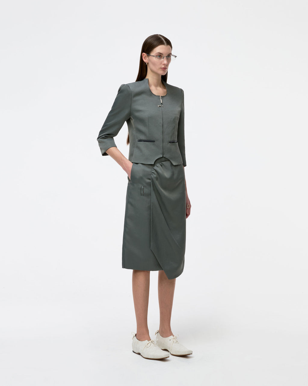 Ader Error - Blazer Product. 3 (Charcoal) product image 3 | TRAB K-Fashion Australia