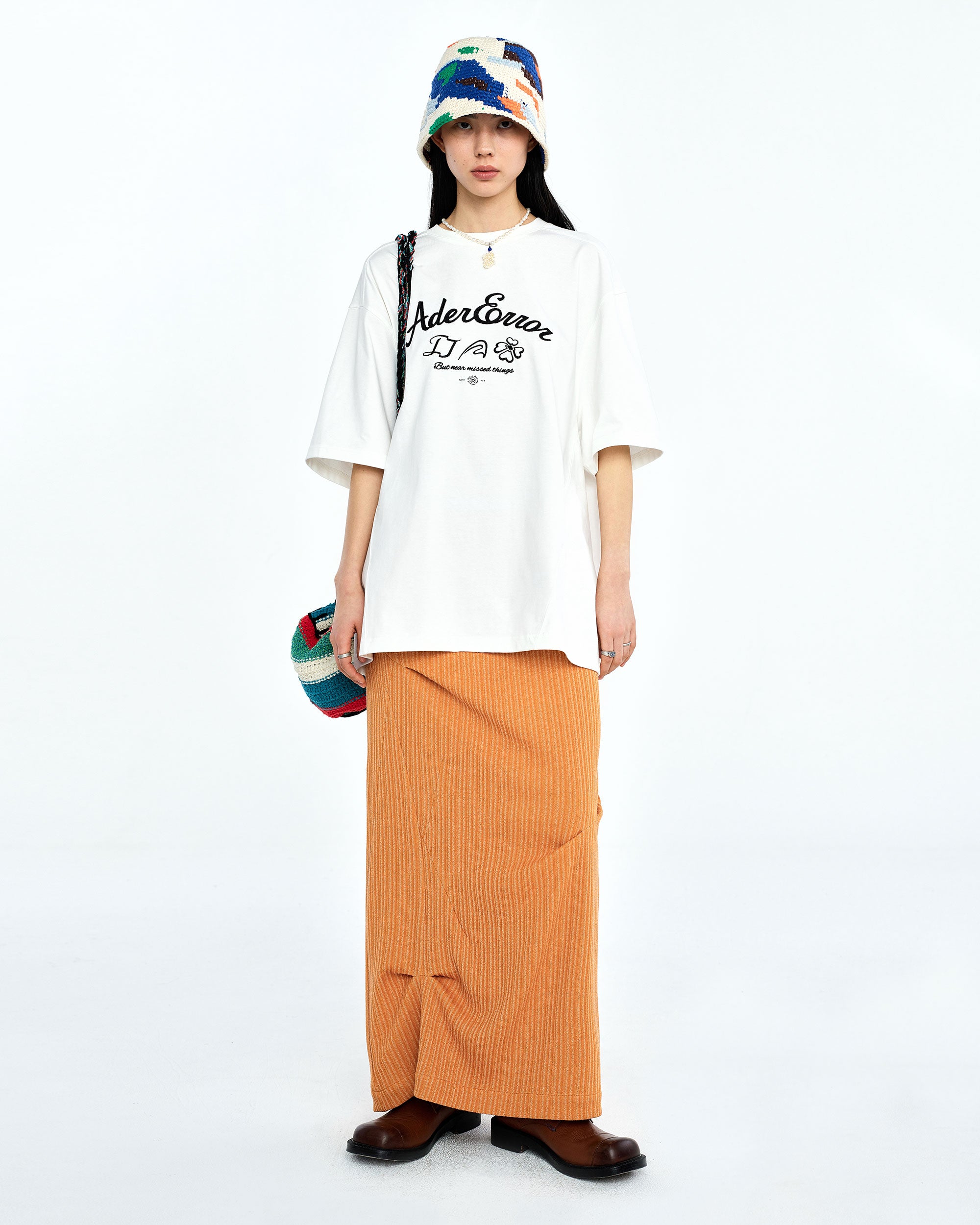 Ader Error - Sollec t-shirt (White) product image 1 | TRAB K-Fashion Australia