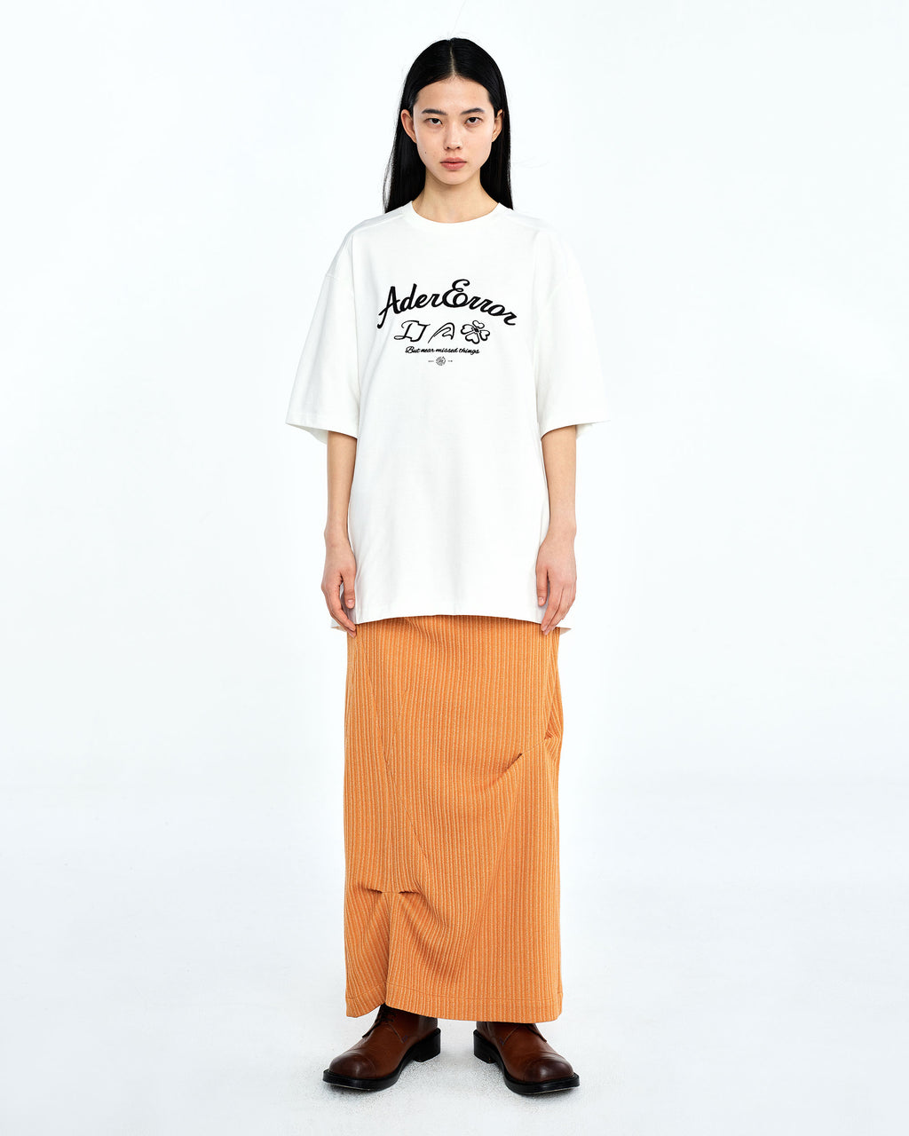 Ader Error - Sollec t-shirt (White) product image 5 | TRAB K-Fashion Australia