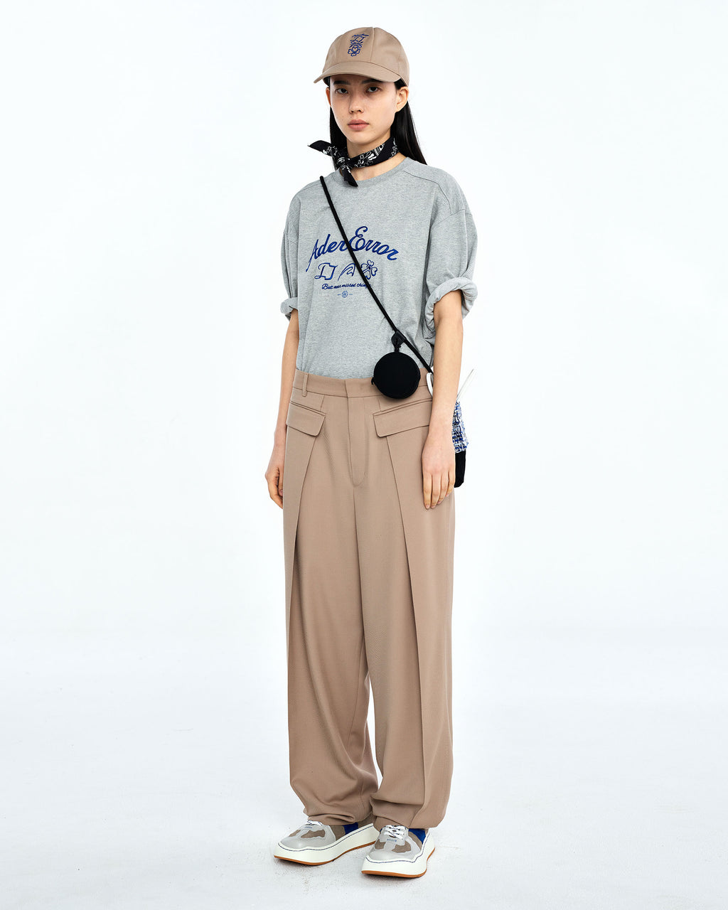 Ader Error - Sollec t-shirt (Gray) product image 1 | TRAB K-Fashion Australia
