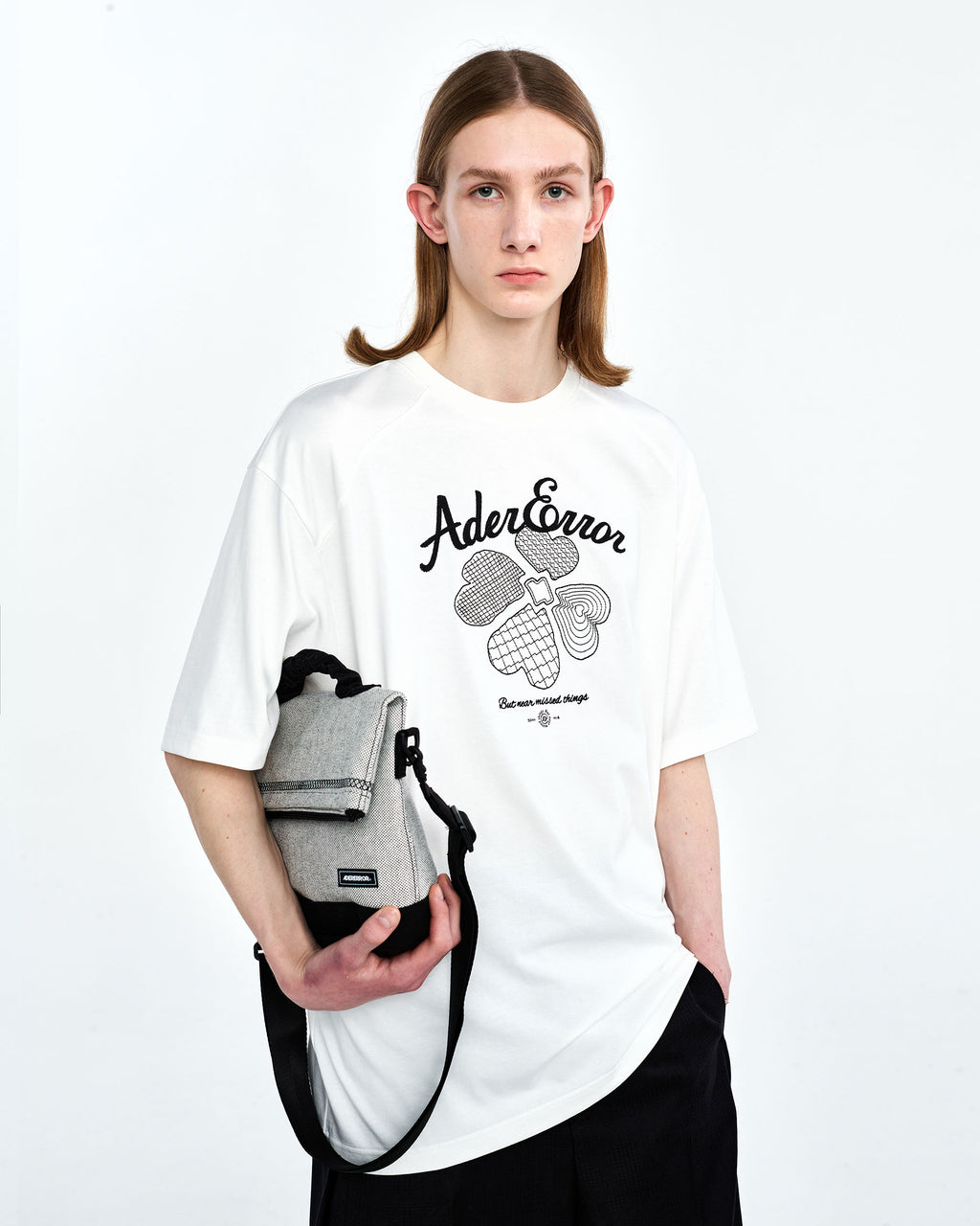 Ader Error - Tever logo t-shirt (White) product image 2 | TRAB K-Fashion Australia