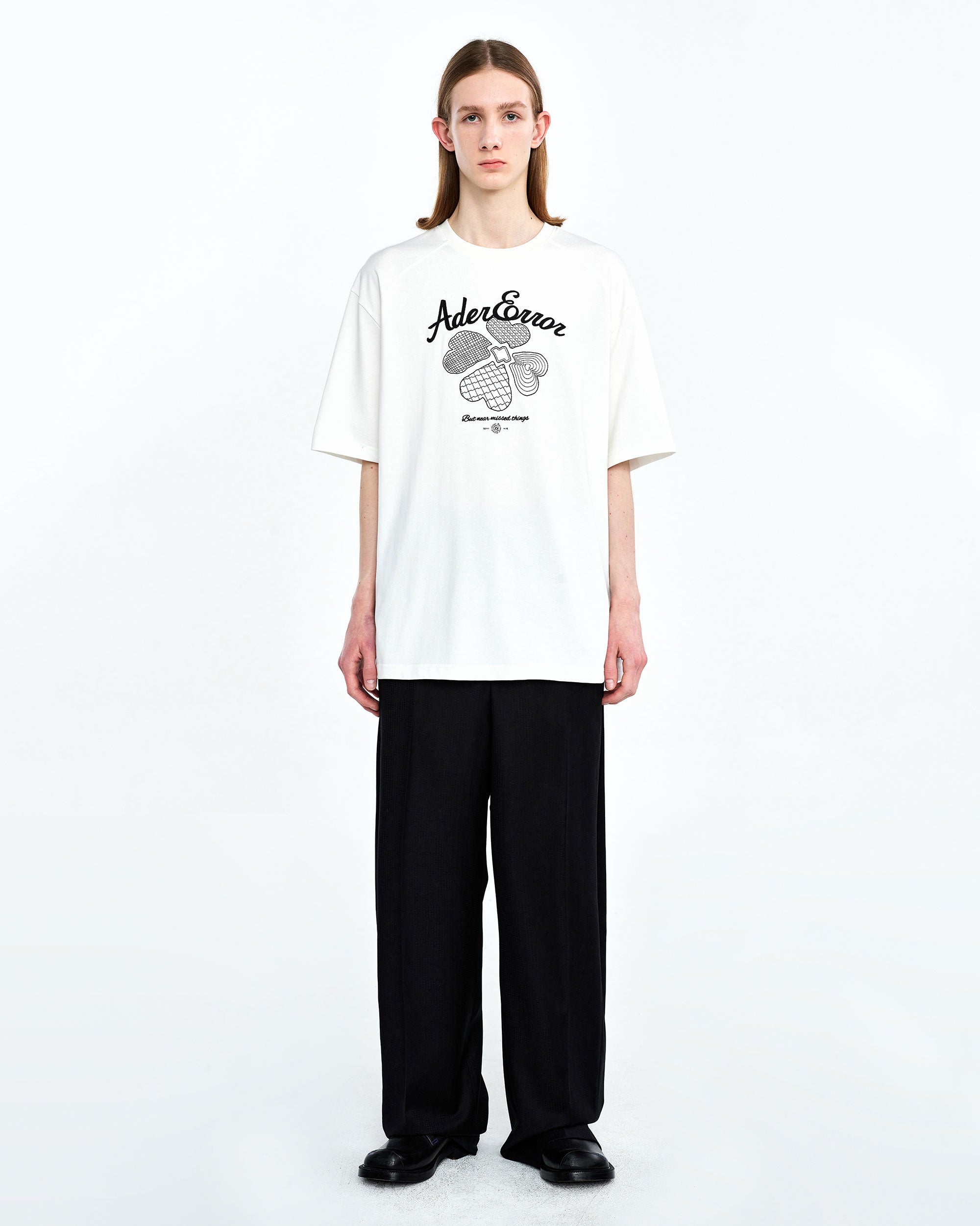 Ader Error - Tever logo t-shirt (White) product image 3 | TRAB K-Fashion Australia