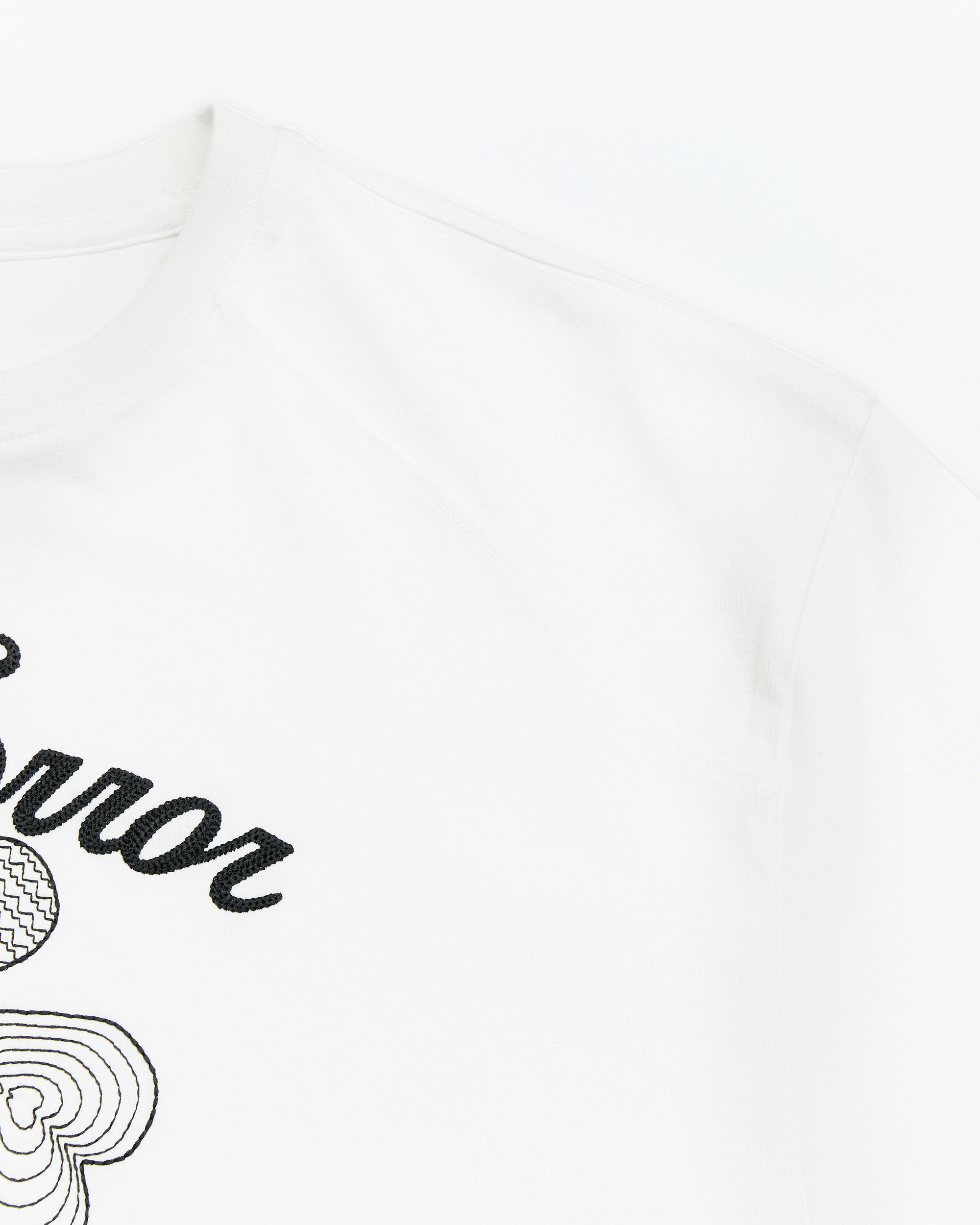 Ader Error - Tever logo t-shirt (White) product image 6 | TRAB K-Fashion Australia