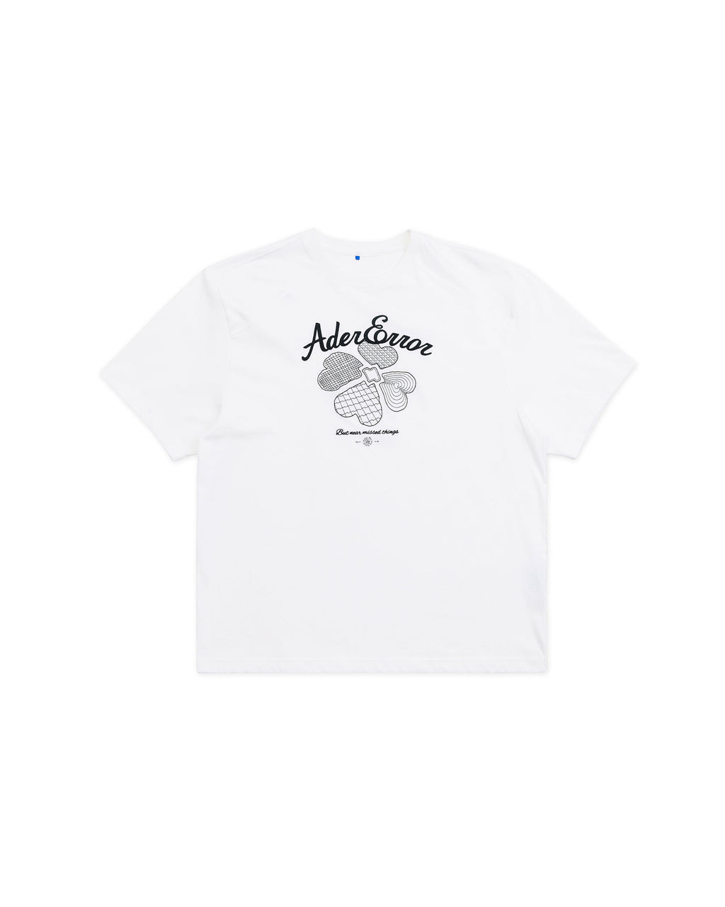 Ader Error - Tever logo t-shirt (White) product image 9 | TRAB K-Fashion Australia