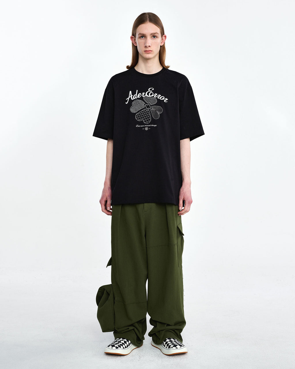 Ader Error - Tever logo t-shirt (Noir) product image 3 | TRAB K-Fashion Australia