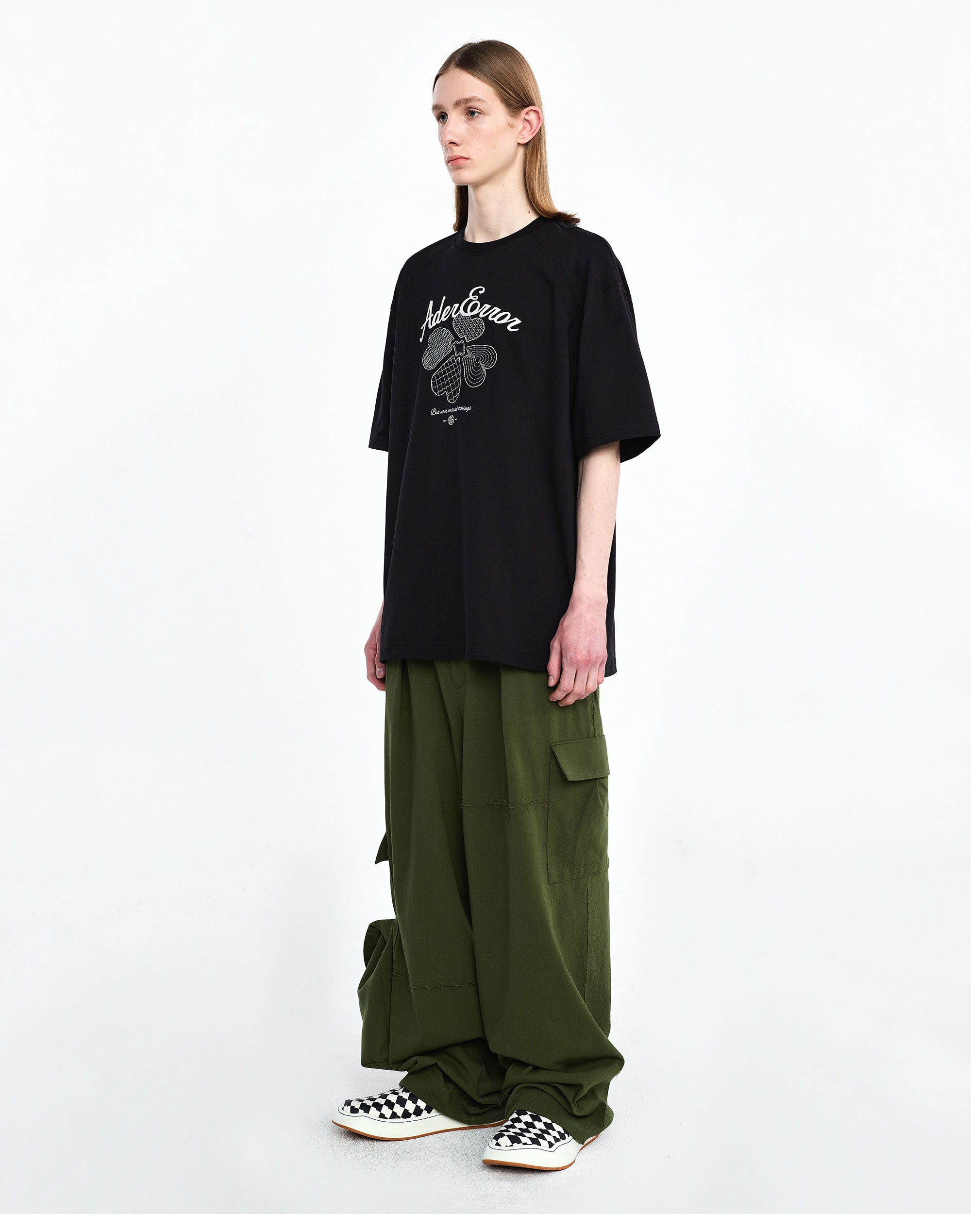 Ader Error - Tever logo t-shirt (Noir) product image 4 | TRAB K-Fashion Australia