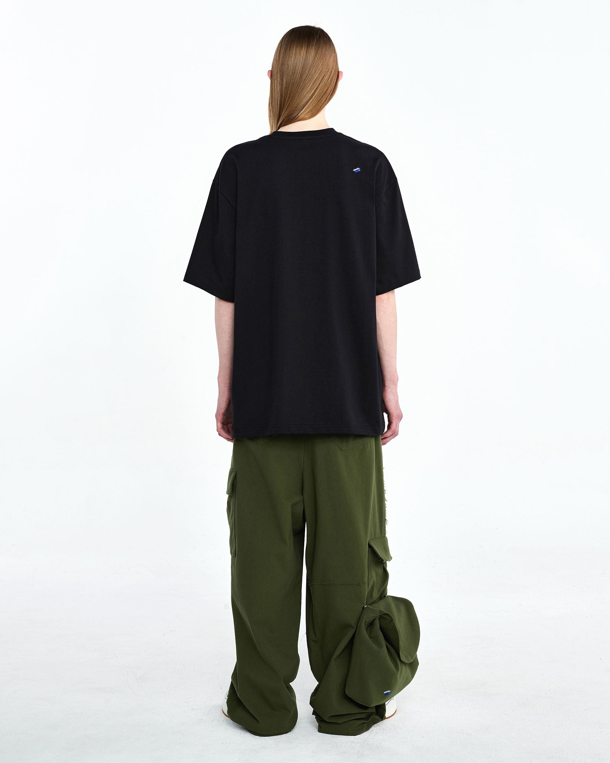 Ader Error - Tever logo t-shirt (Noir) product image 5 | TRAB K-Fashion Australia