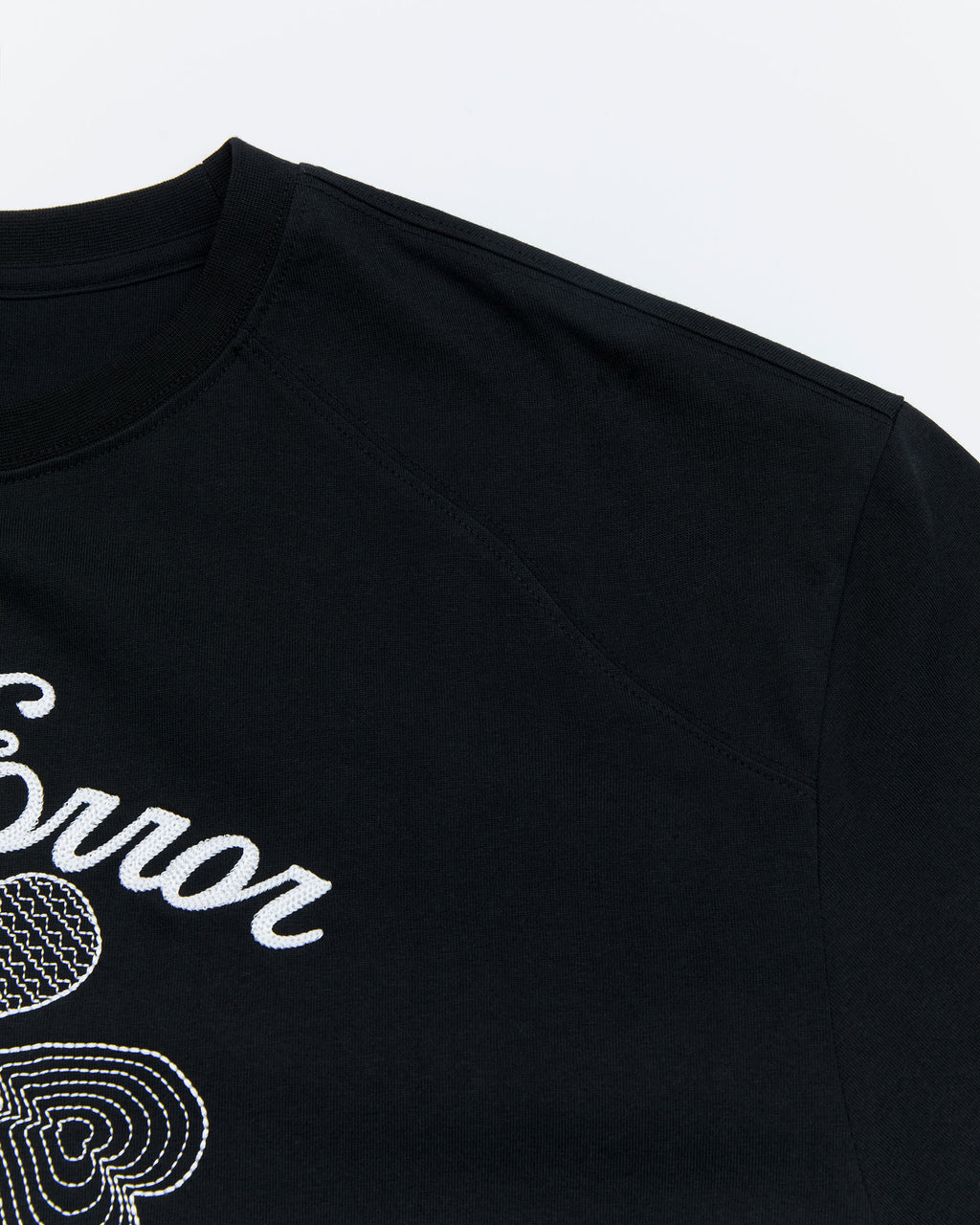 Ader Error - Tever logo t-shirt (Noir) product image 6 | TRAB K-Fashion Australia