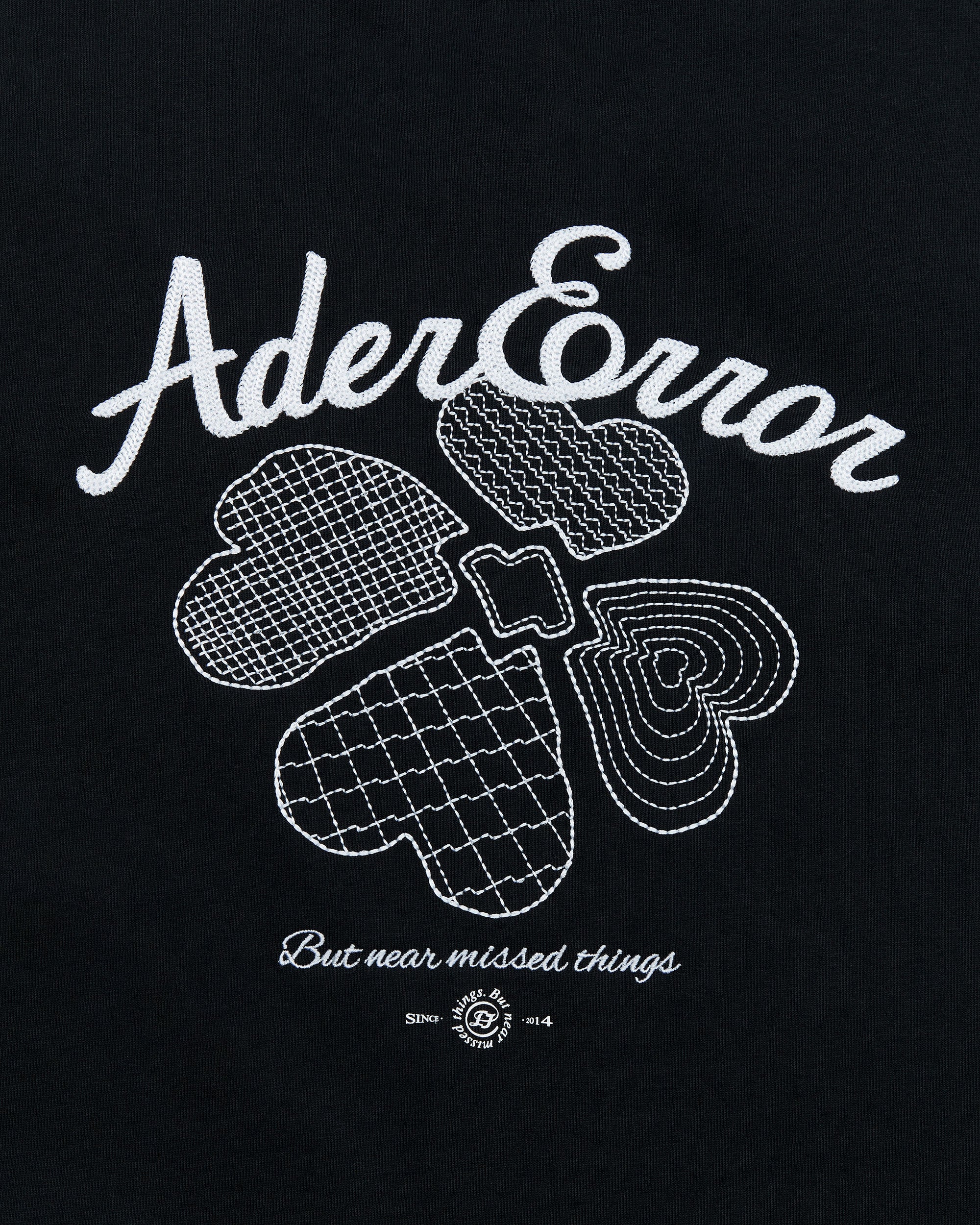 Ader Error - Tever logo t-shirt (Noir) product image 7 | TRAB K-Fashion Australia