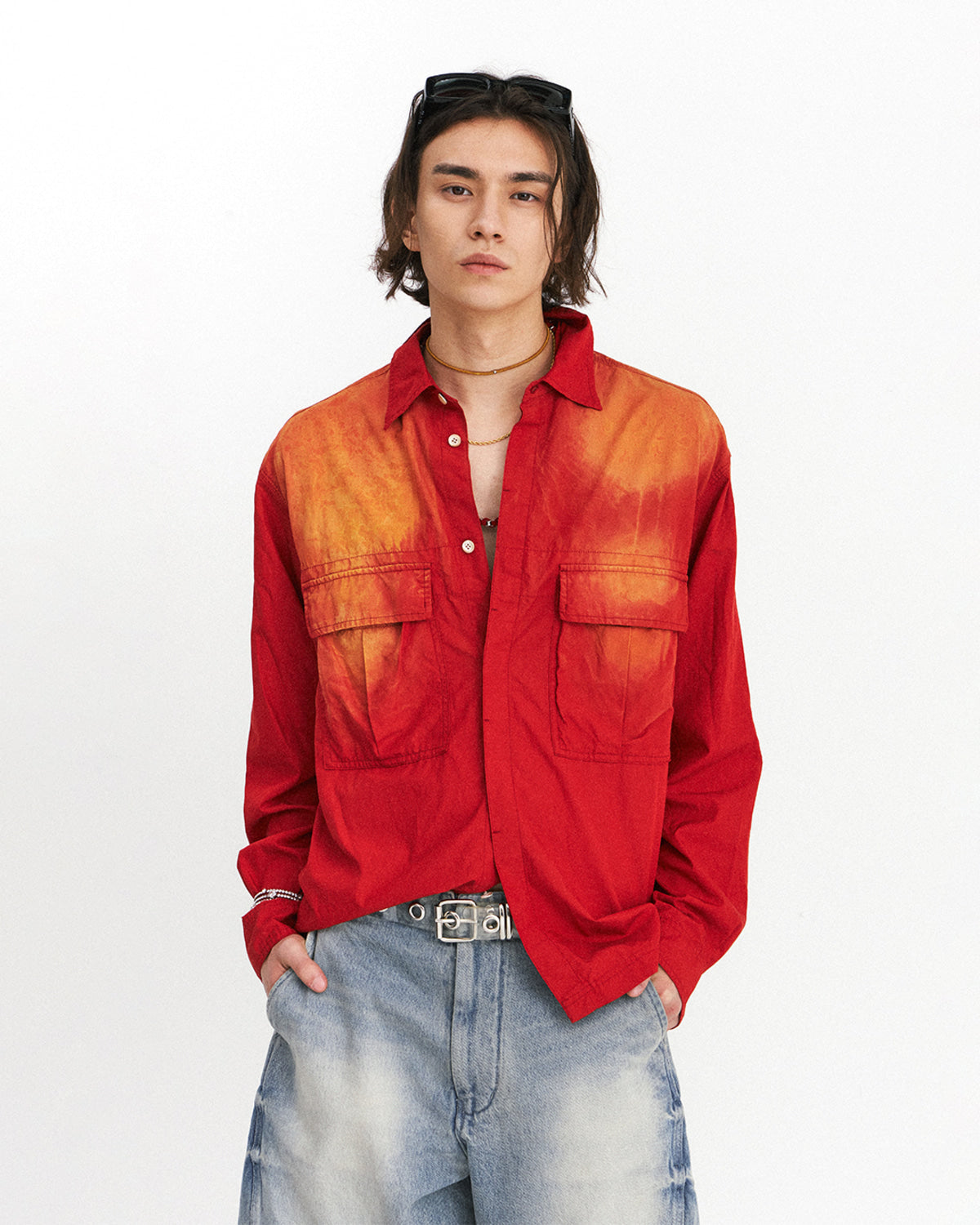 Eastlogue - Army Field Shirts (Fading Red) product image 2 | TRAB K-Fashion Australia