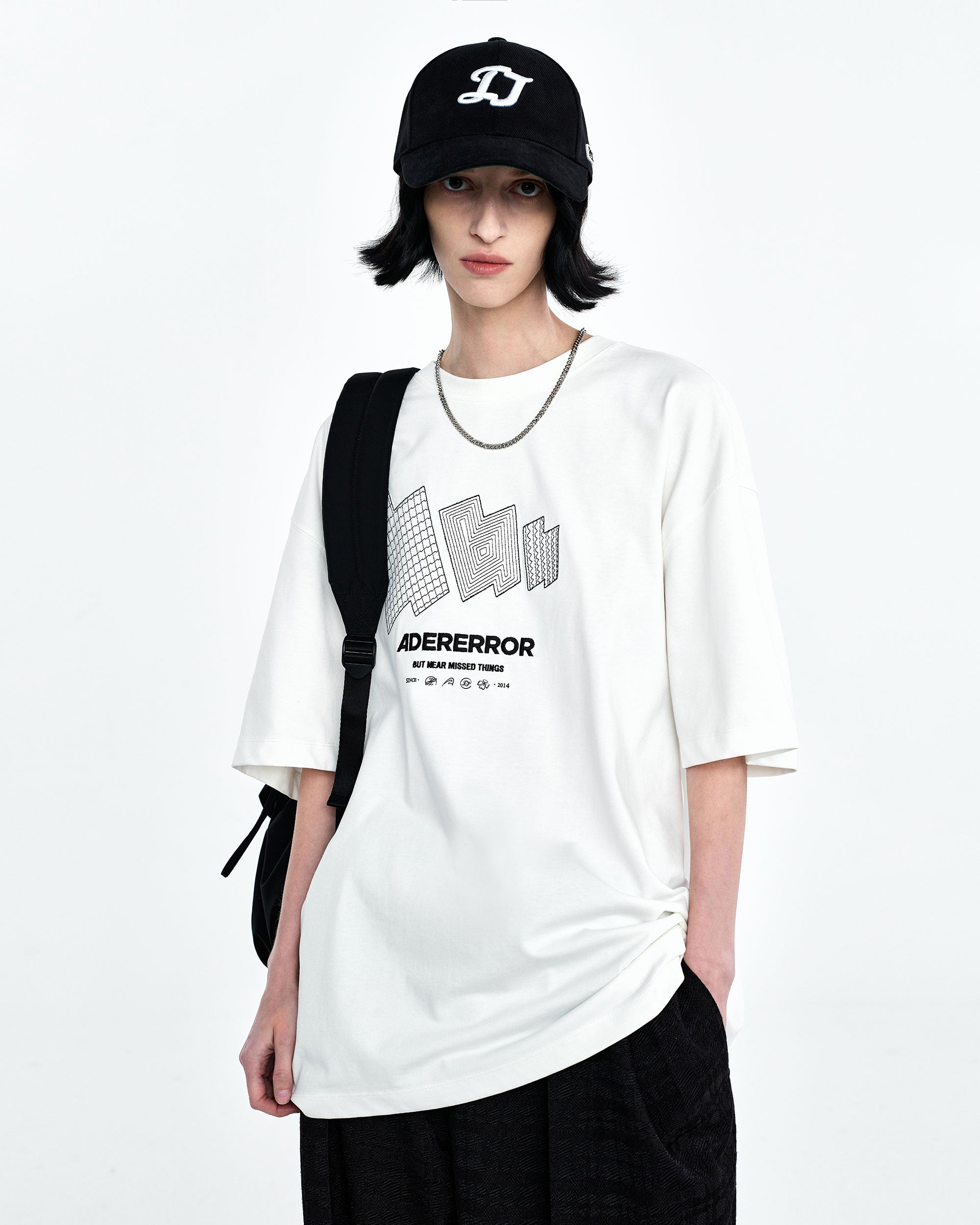 Ader Error - TTS t-shirt (White) product image 2 | TRAB K-Fashion Australia